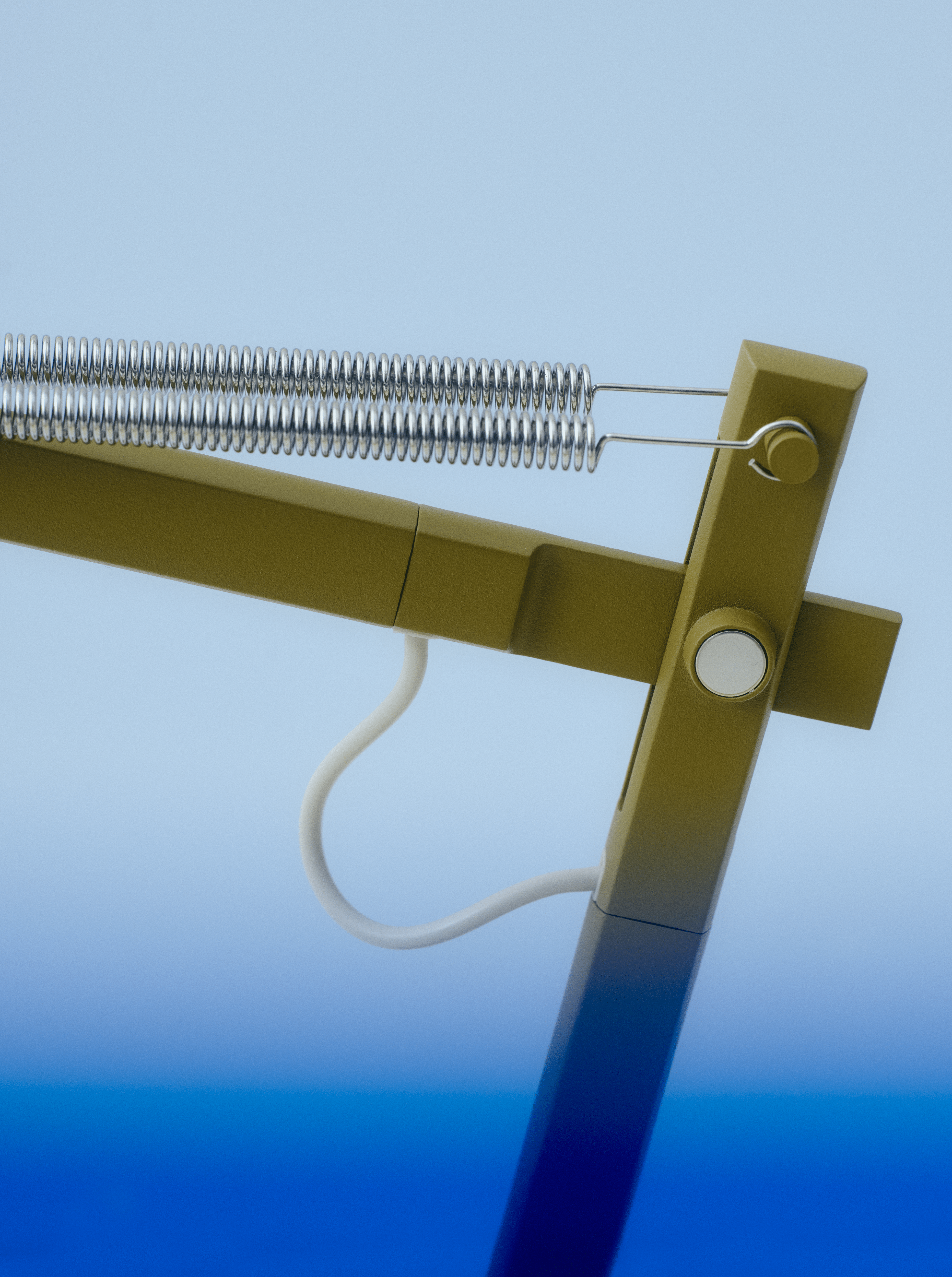 Schreibtischlampe DEDICATE verstellbar braun-grün