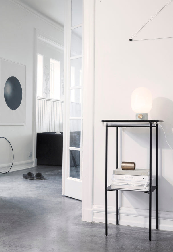 Tischlampe JWDA weißer Marmor