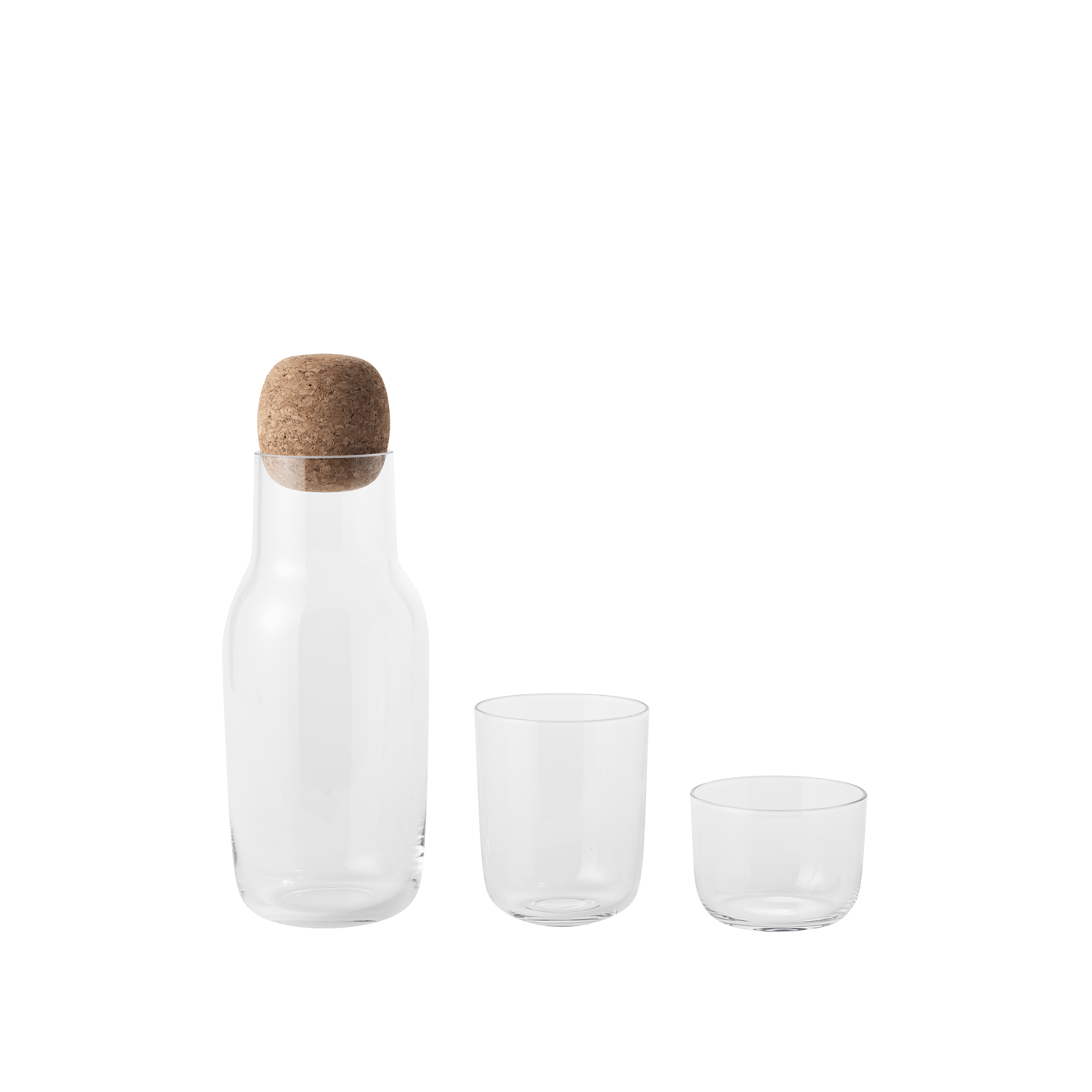 CORKY Glassware Set - Transparent Glass