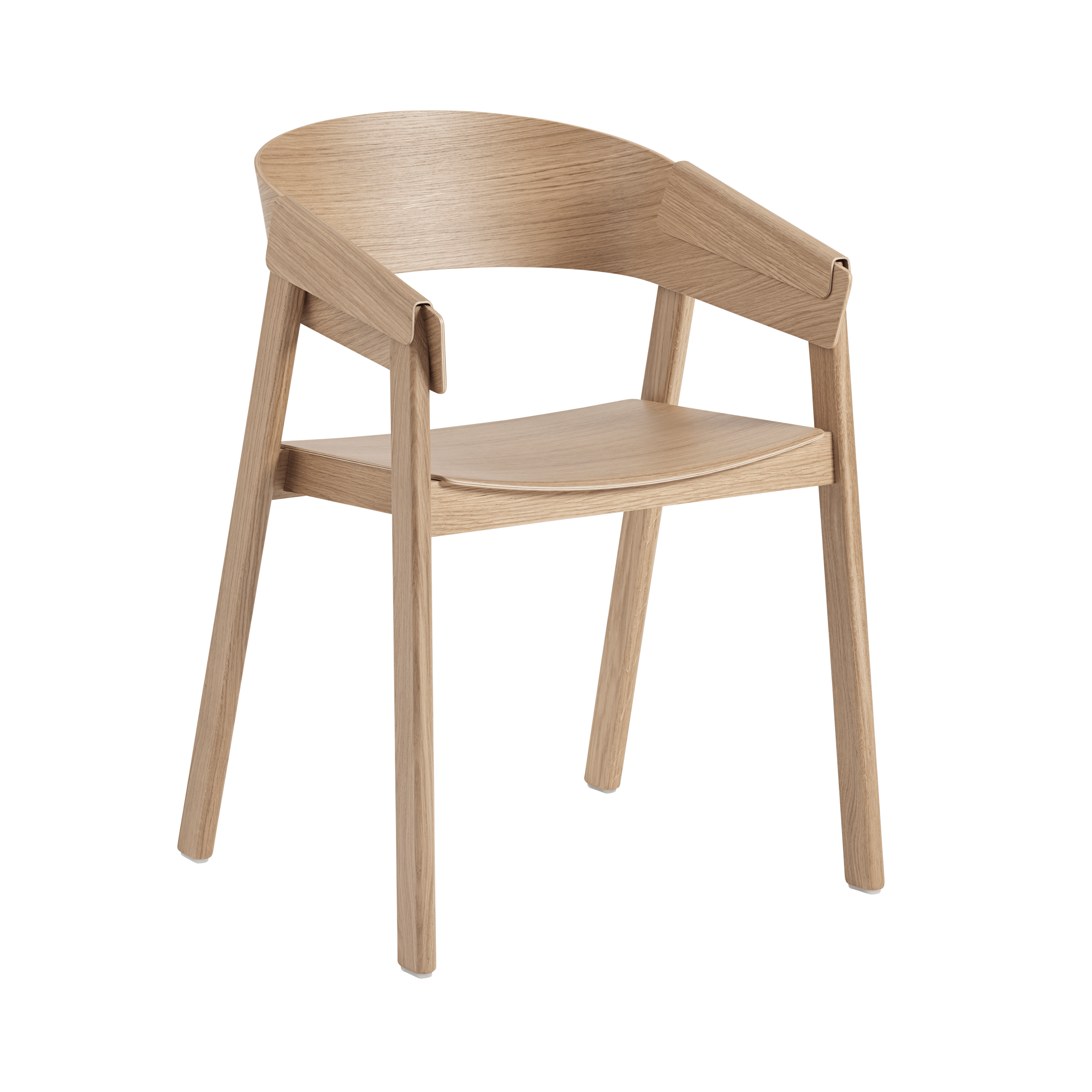 COVER Armchair with Oak Veneer