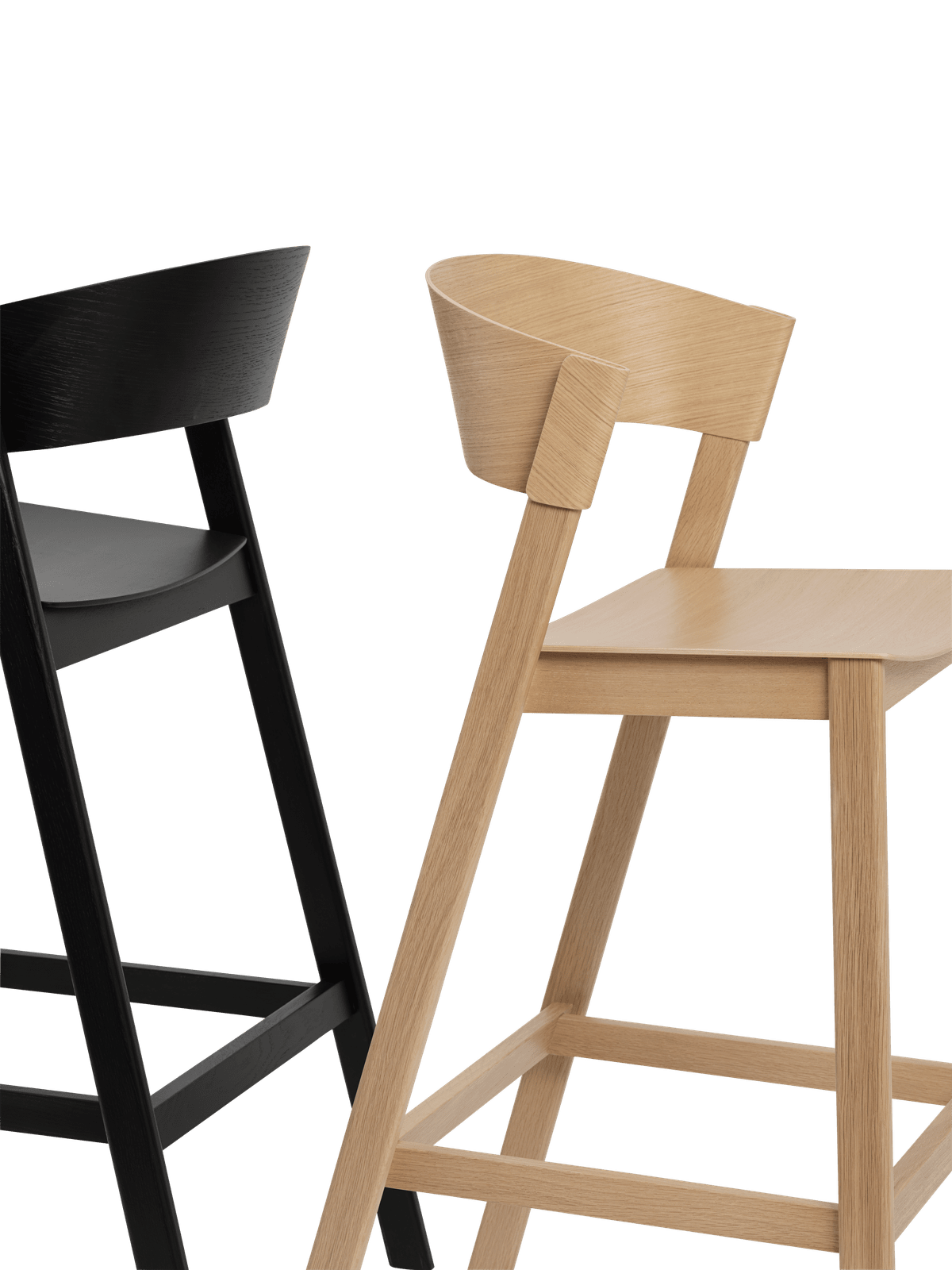 COVER Black Bar Stool