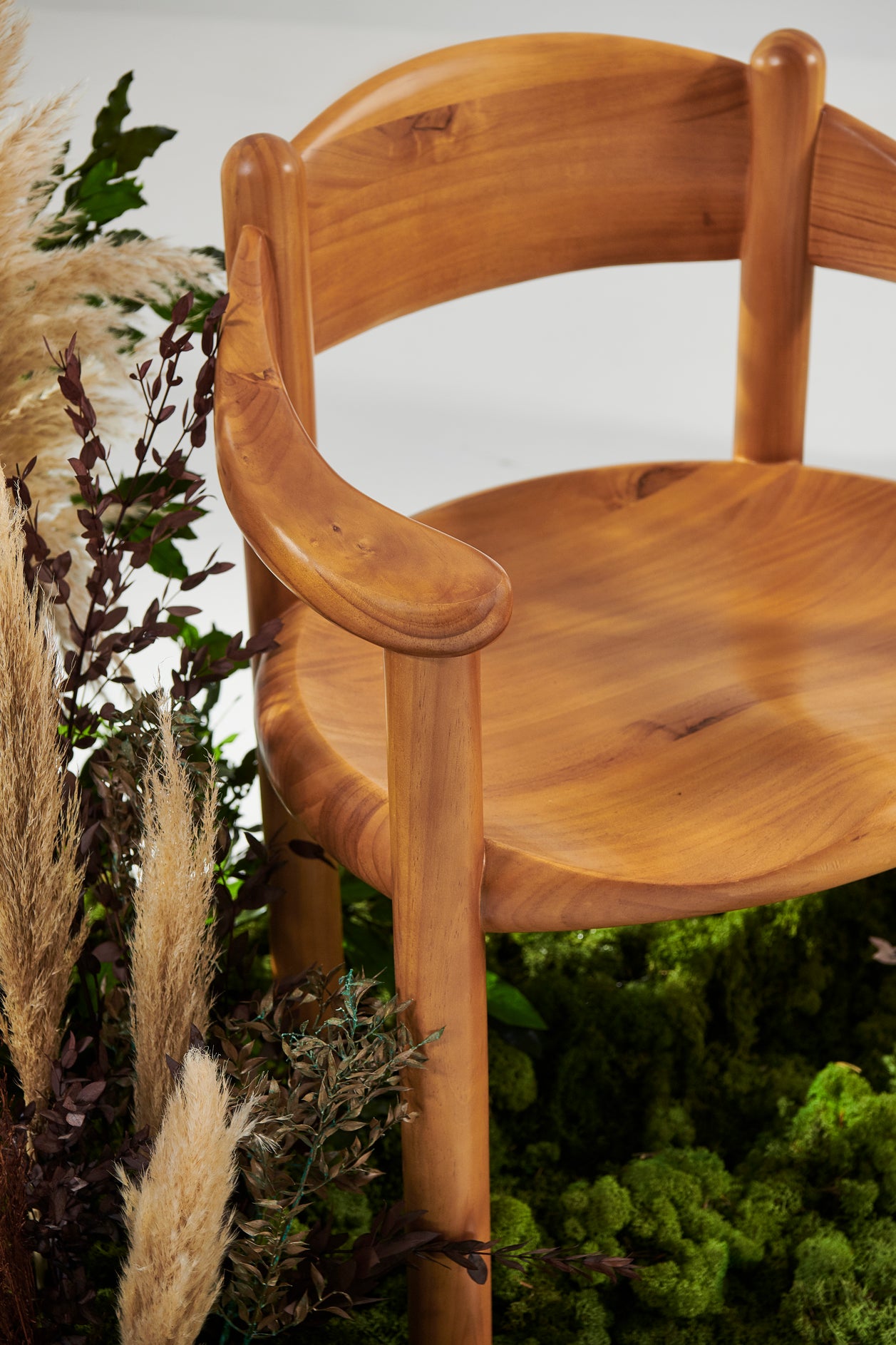 DAUMILLER Armchair with Armrests Pine Wood