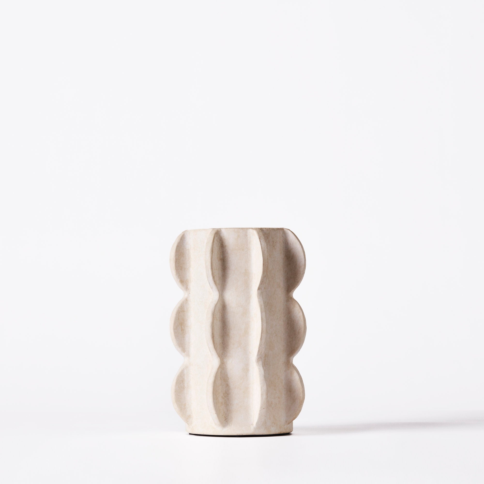 ARCISSIMO vase cream ceramic