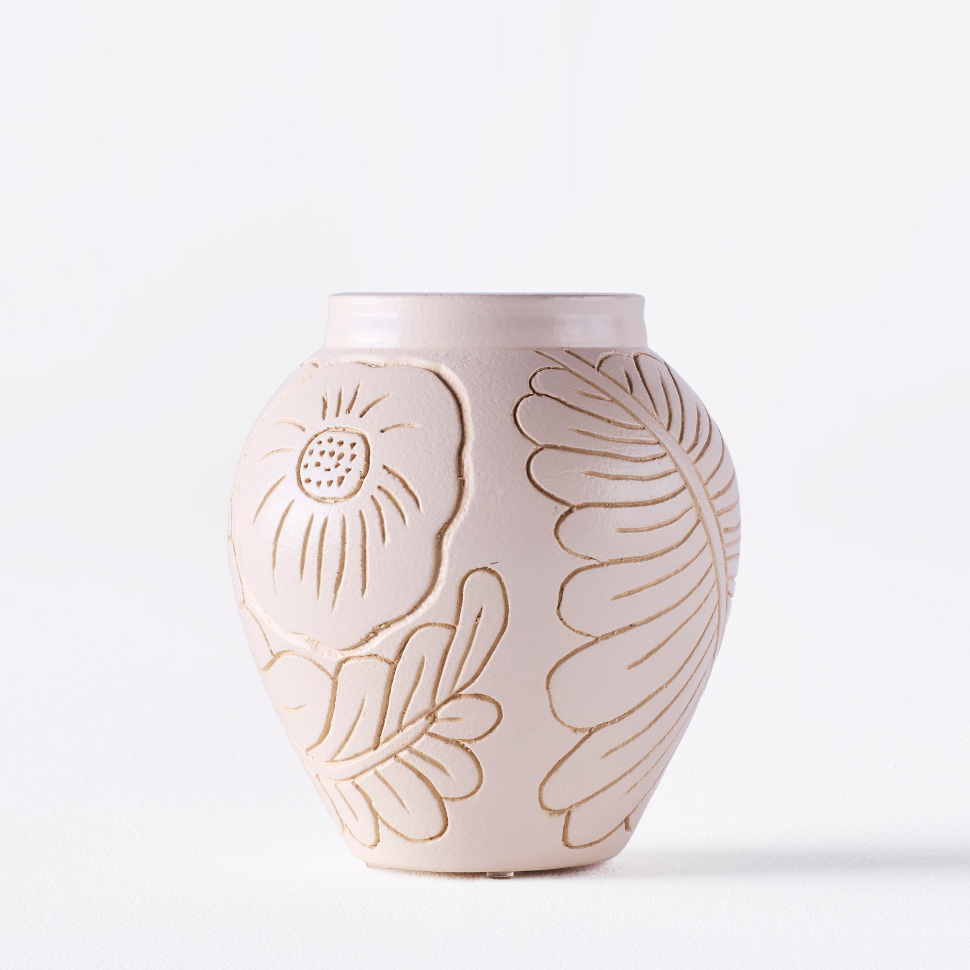 FRIDA vase white ceramic