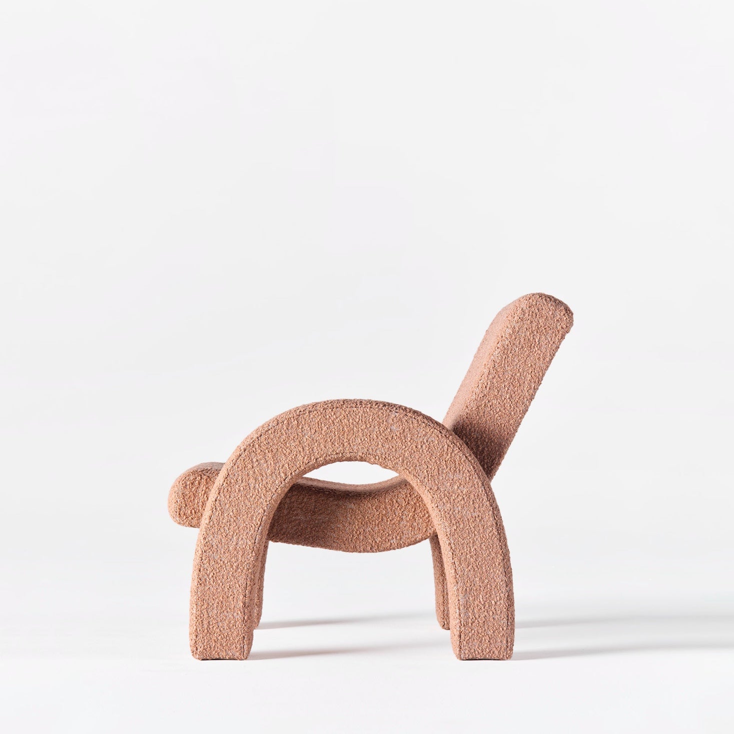 ARCO Armchair Pink Boucle