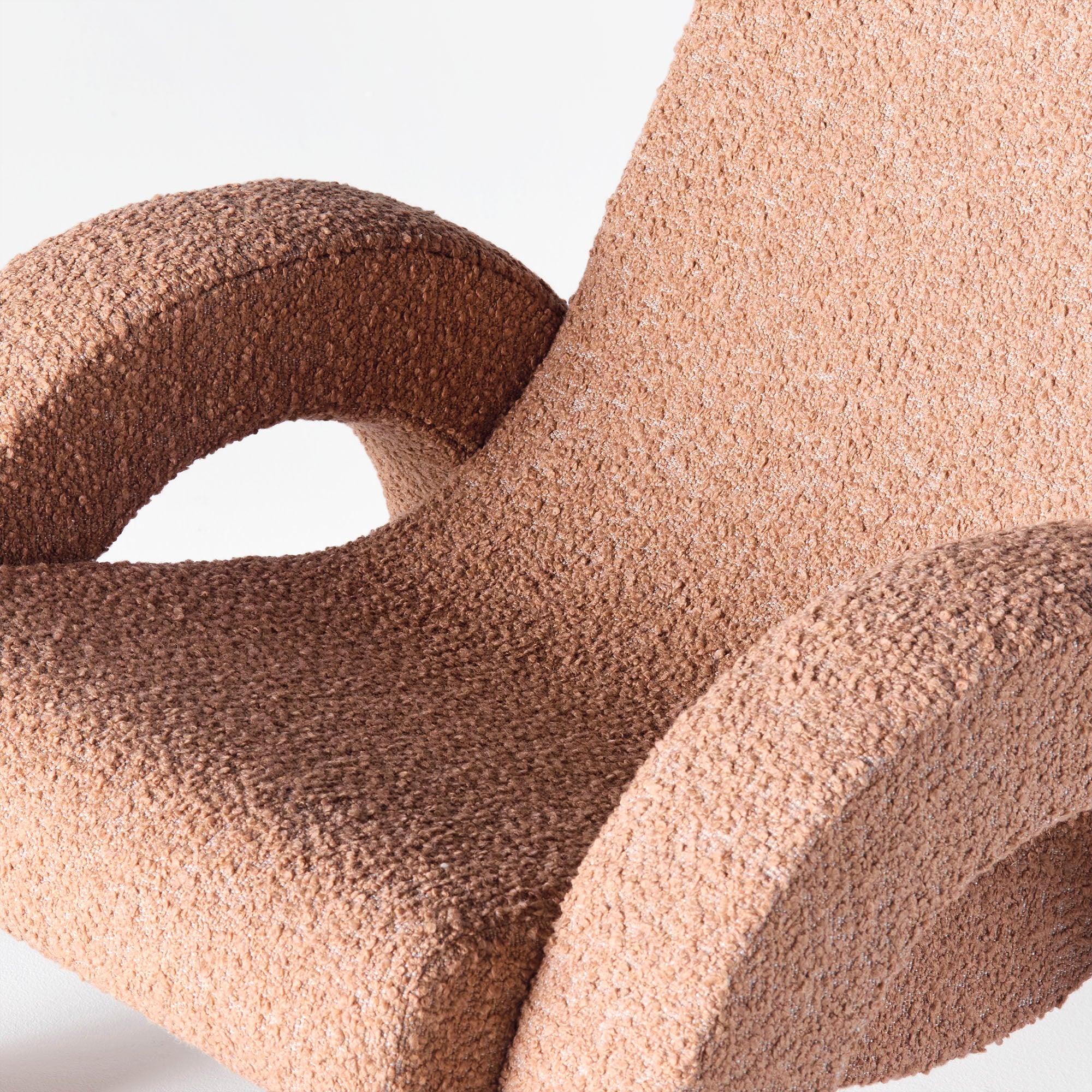 ARCO Armchair Pink Boucle