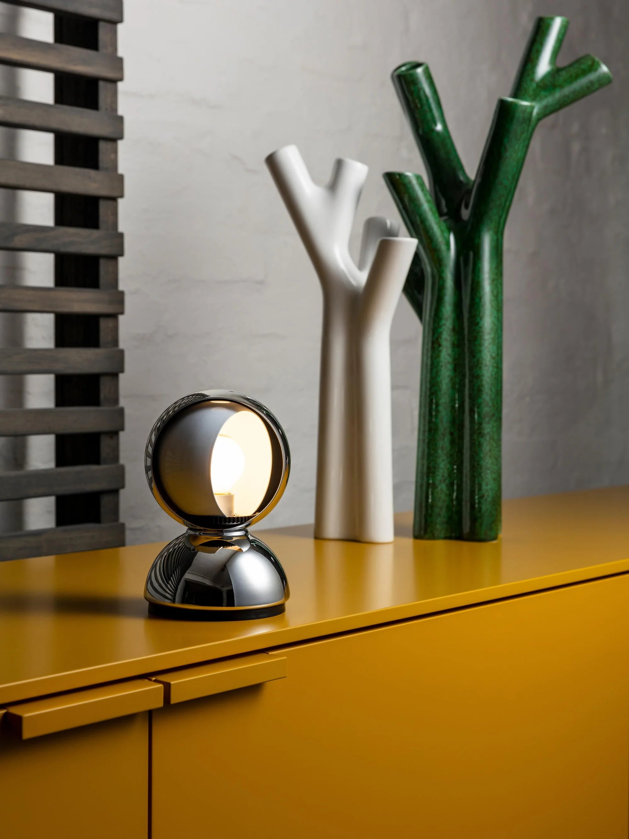 ECLISSE Silver Table Lamp