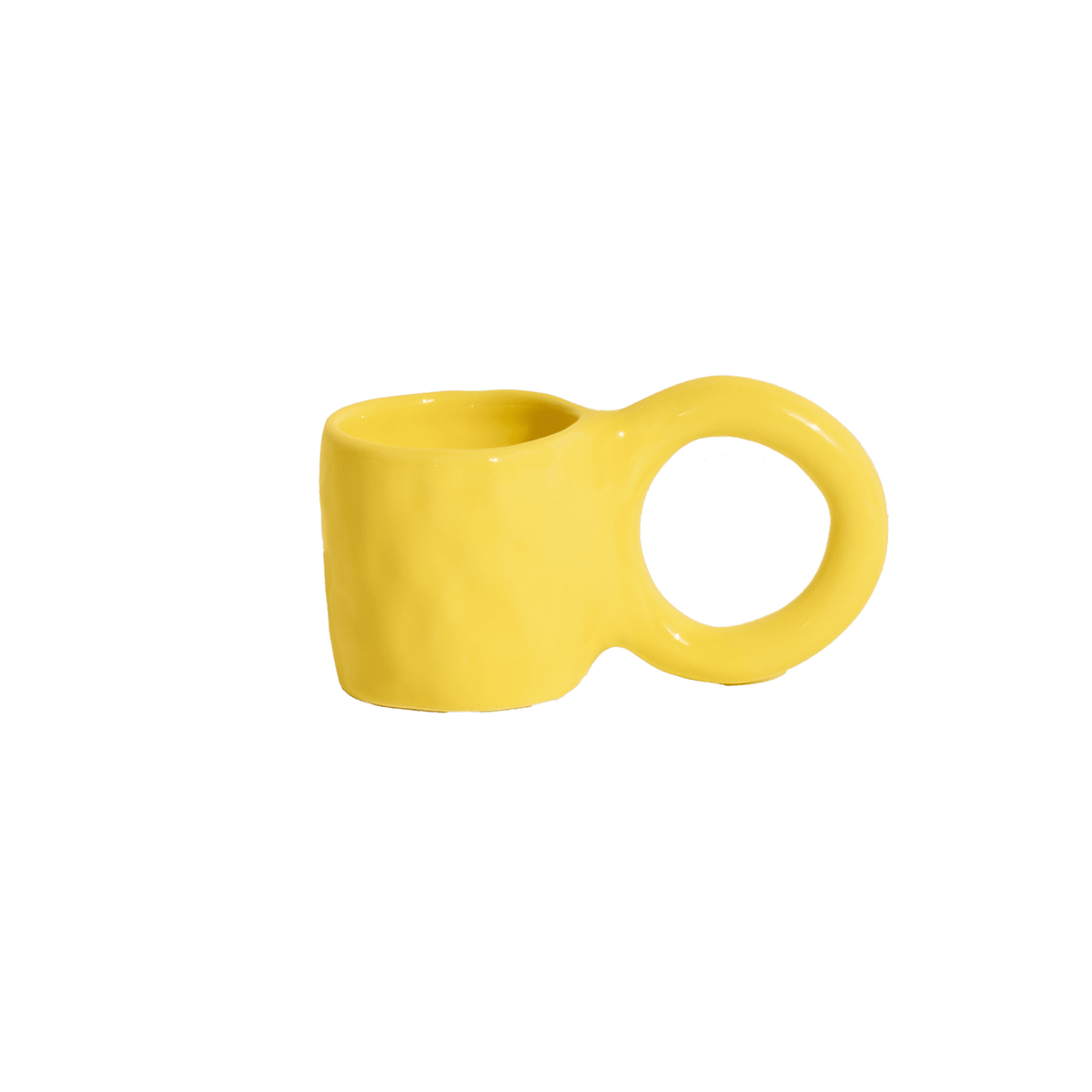 Espressotassen-Set DONUT in Gelb