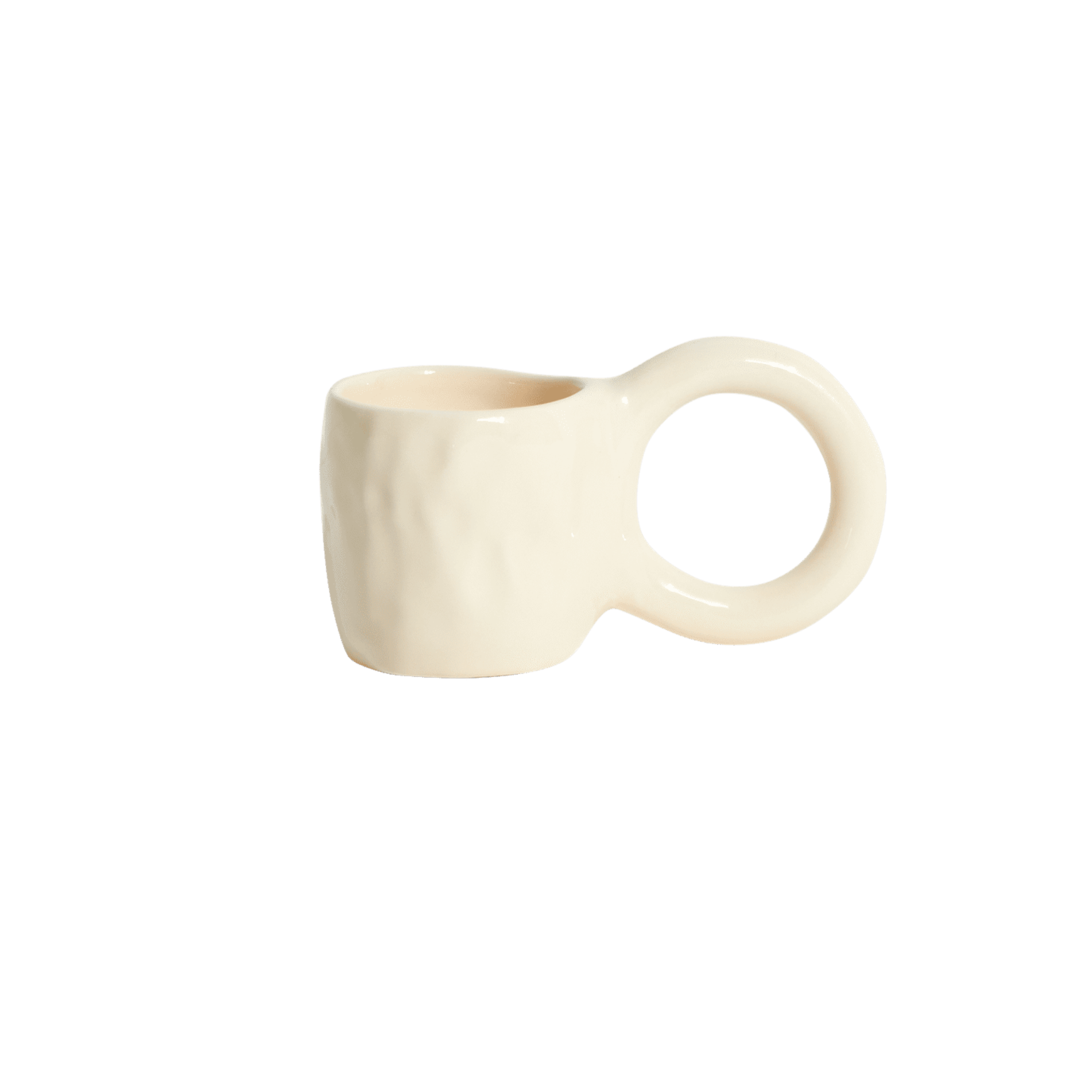 Espresso-Tassen-Set DONUT in Vanille