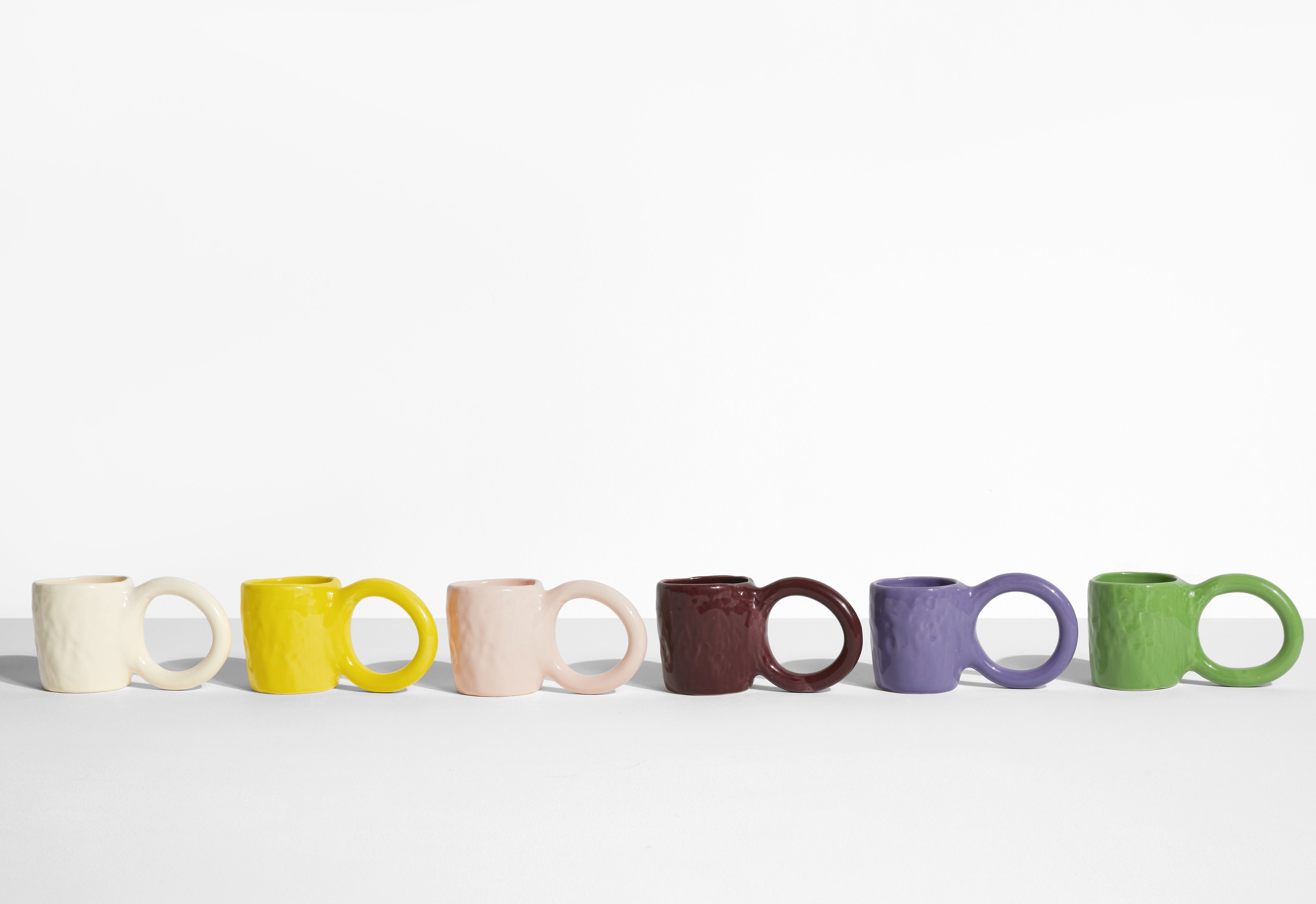 Espresso-Tassen-Set DONUT in Vanille