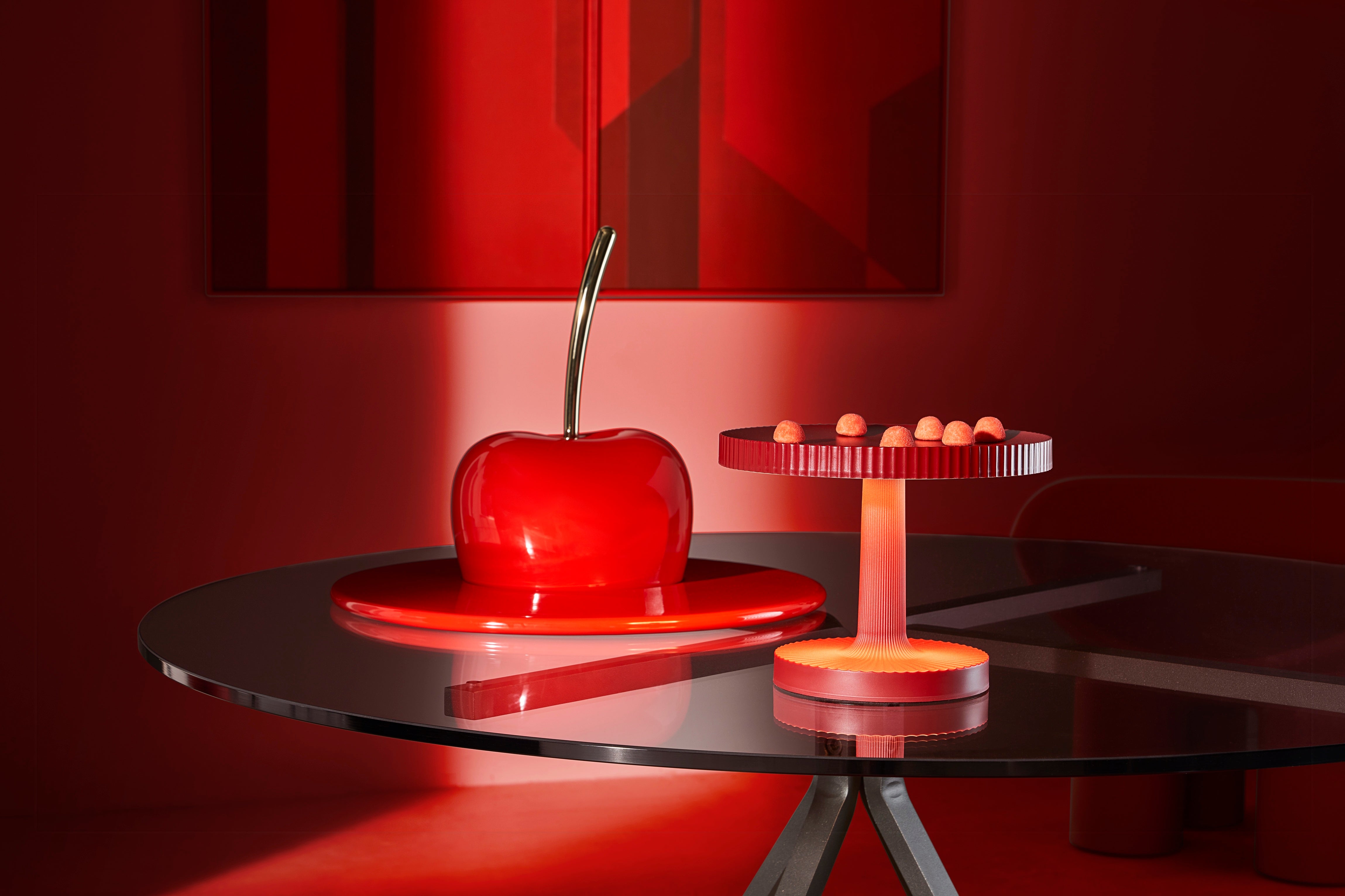 Welcome portable lamp black