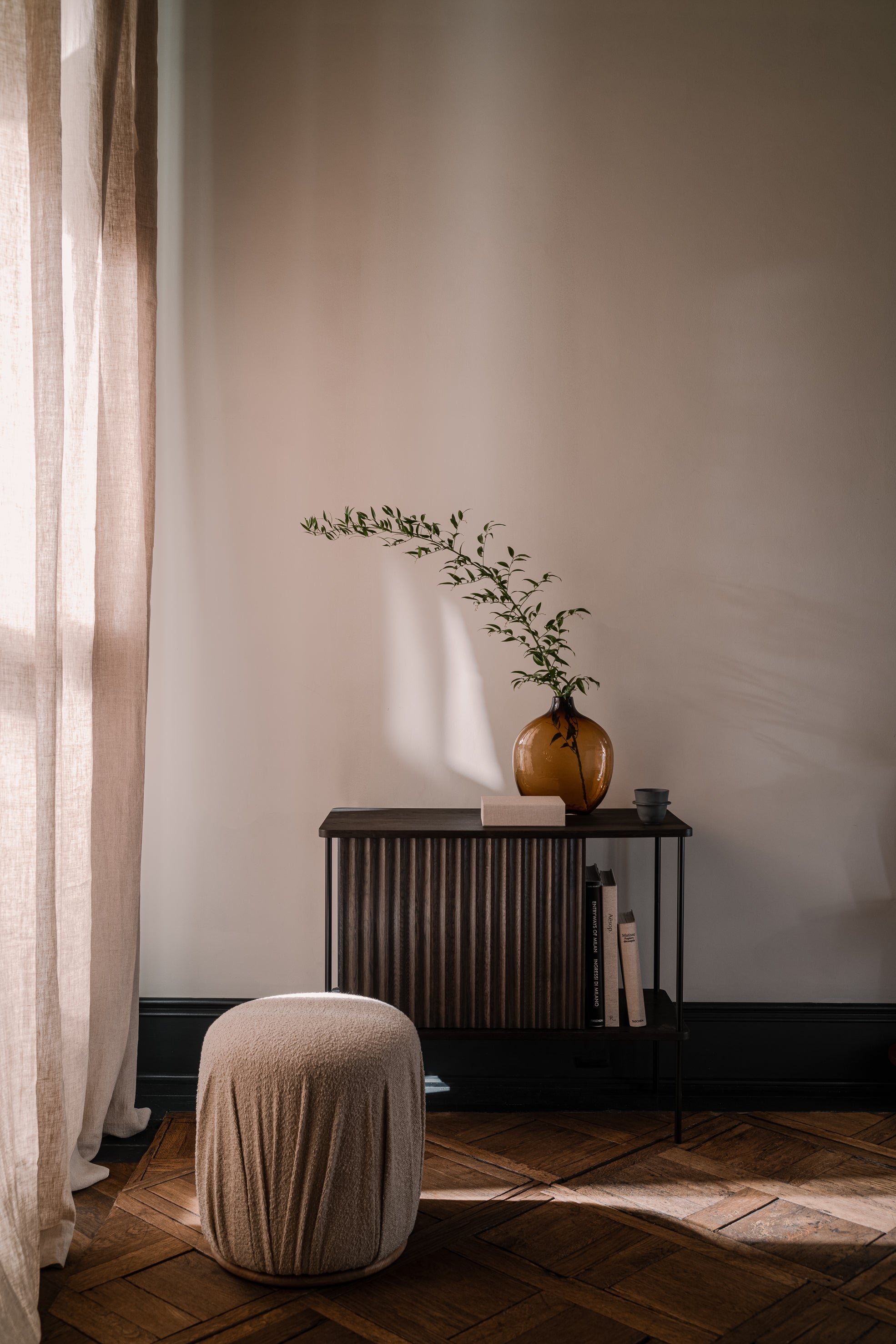 MAYA-Schränke aus gebleichtem Eichenholz