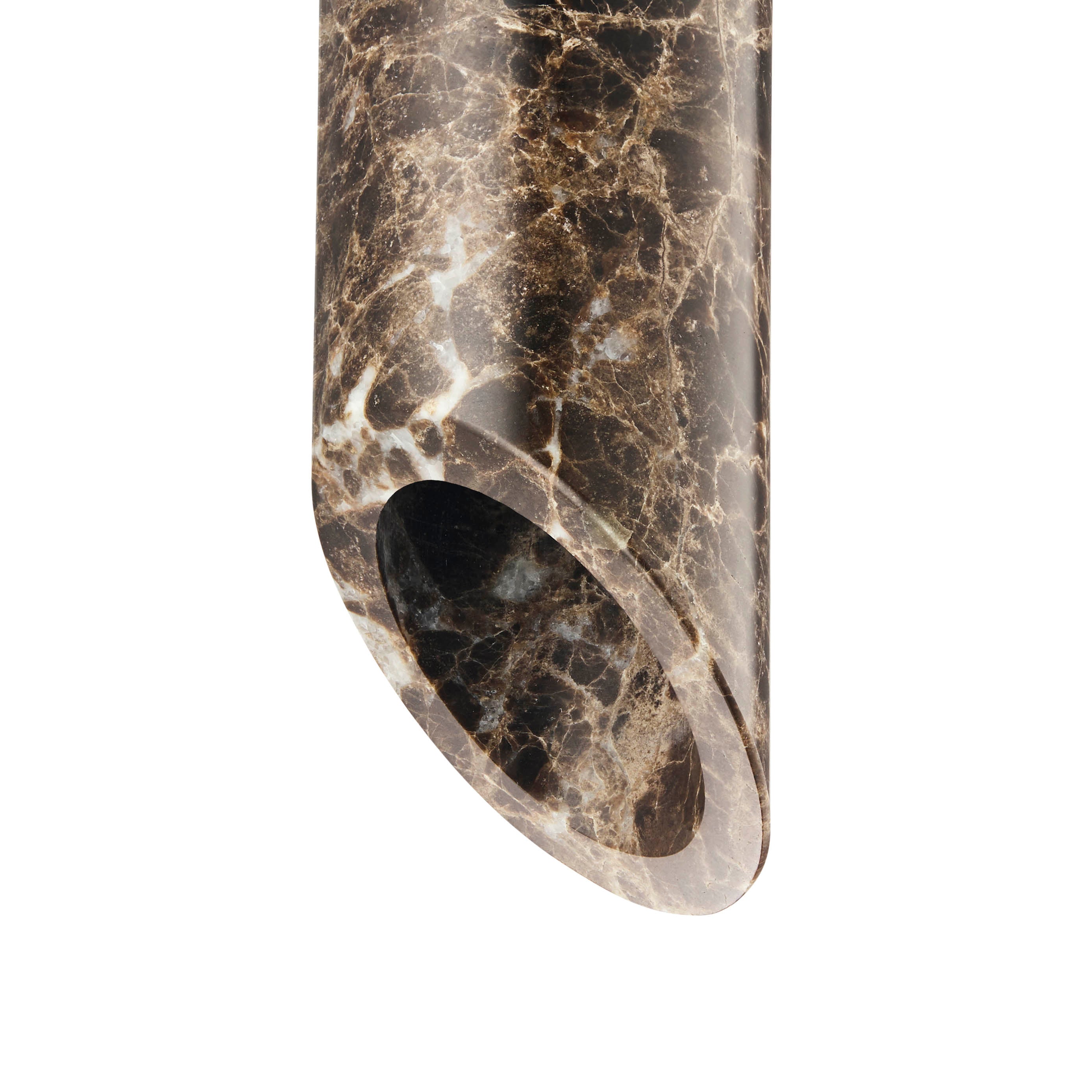 Pendelleuchte MARBLE ART brauner Marmor