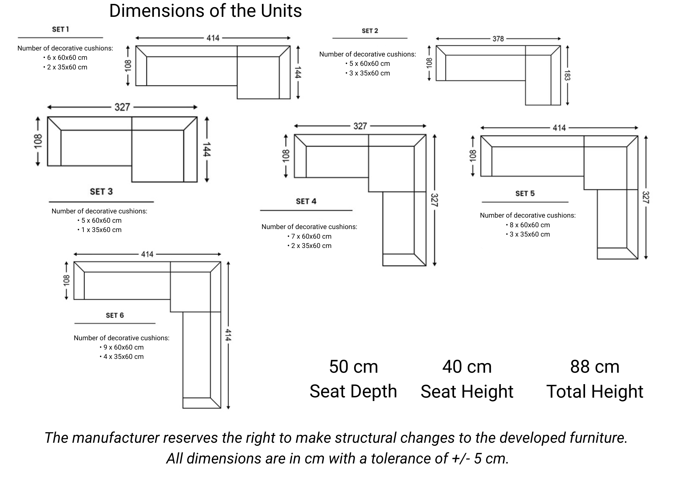 Rechtes modulares Ecksofa CASABLANCA personalisiert
