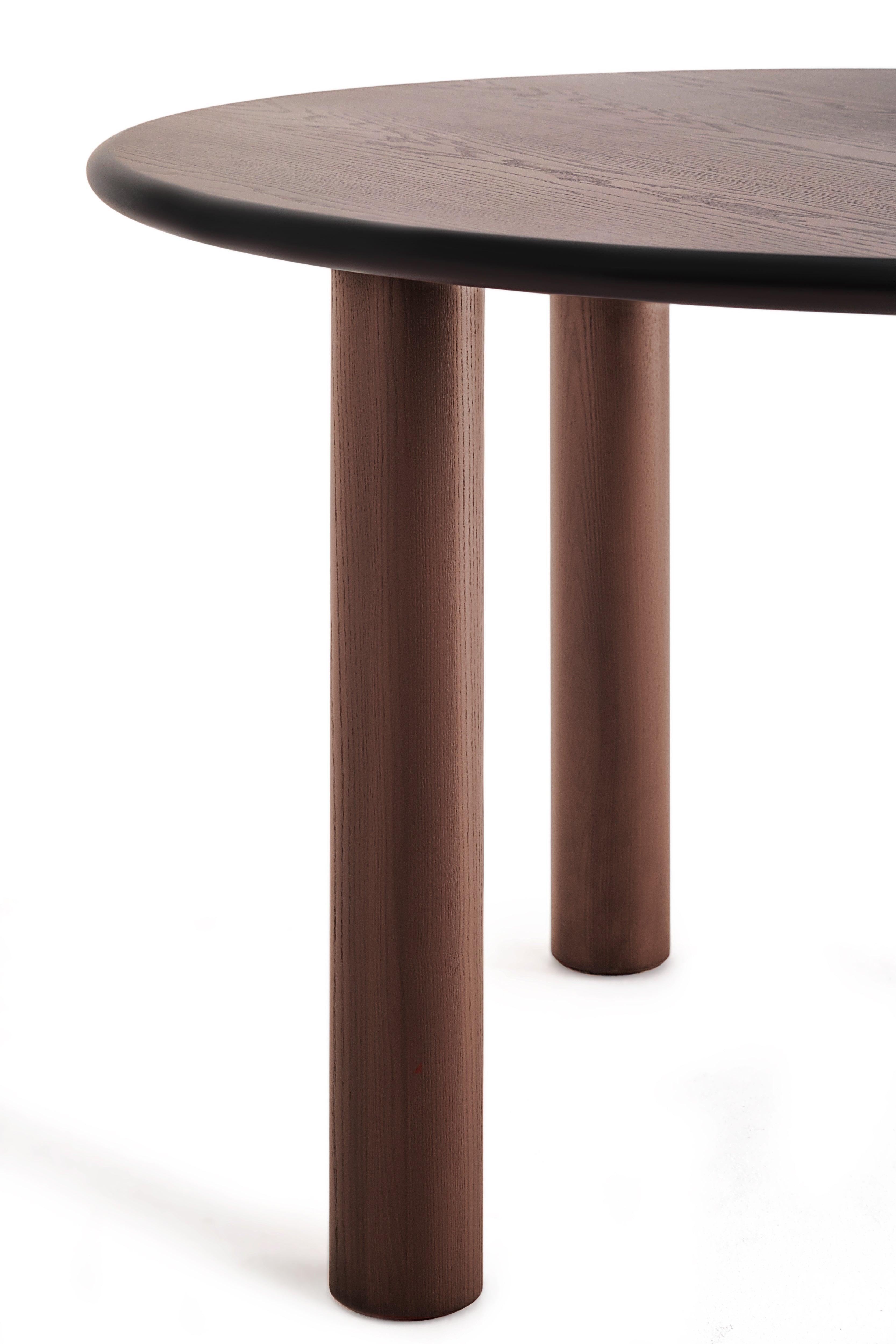 Round Table PAUL Brown Ash Wood