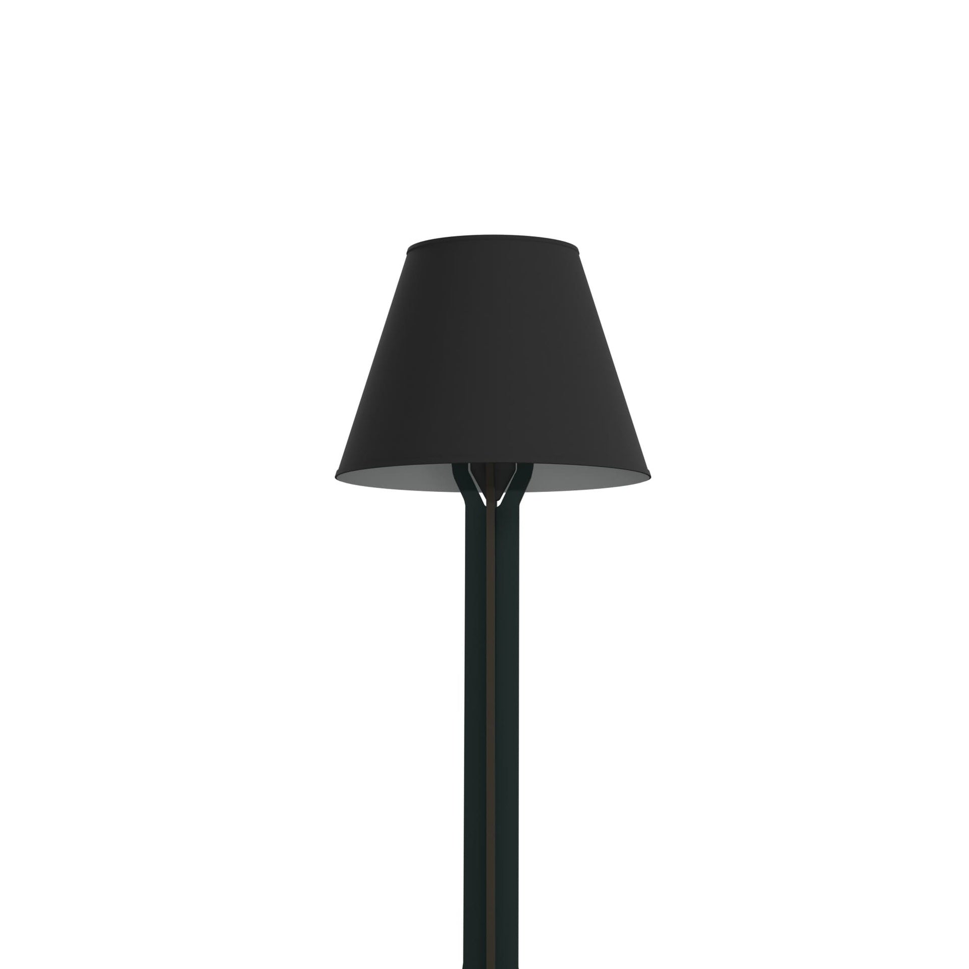 Konsole mit Lampe DIVA LUCIA in Dunkelgrün