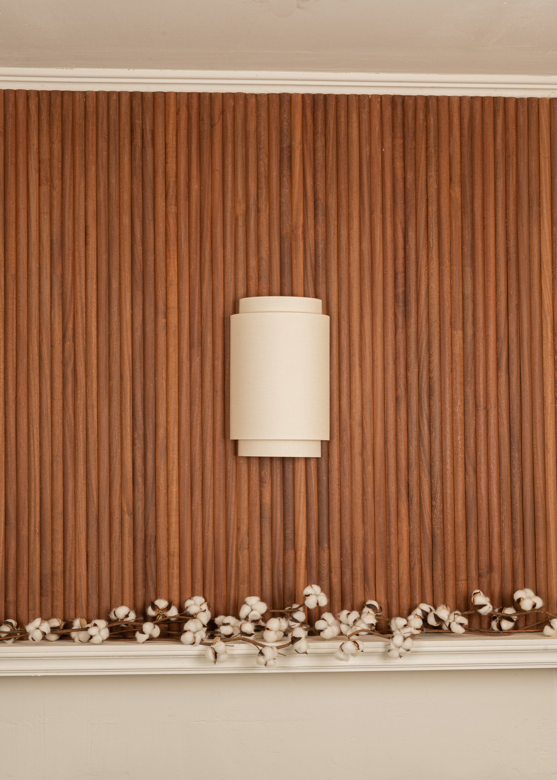 Wall lamp DUONO ecru