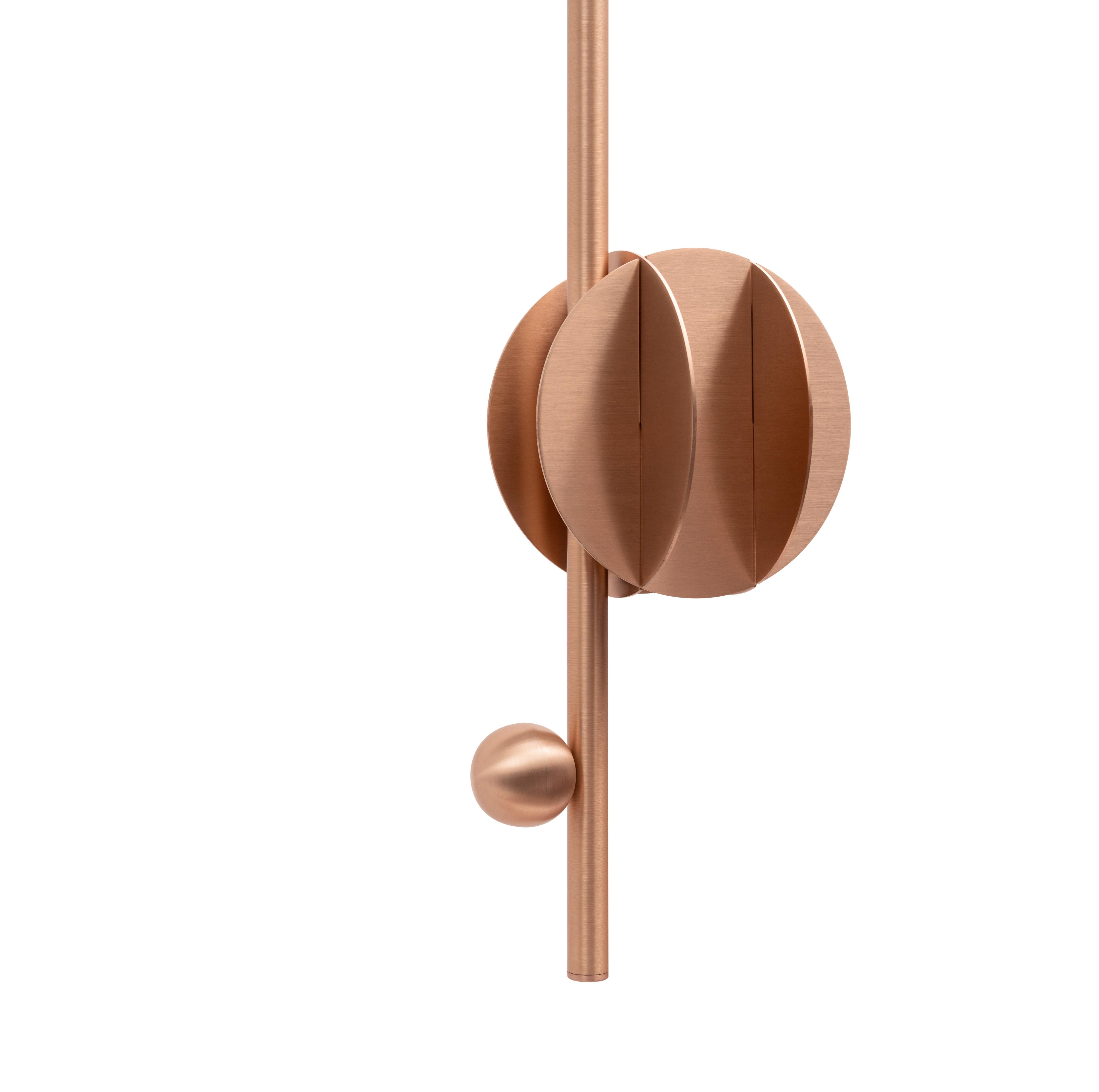 Hanging Lamp EL VERTICAL Copper