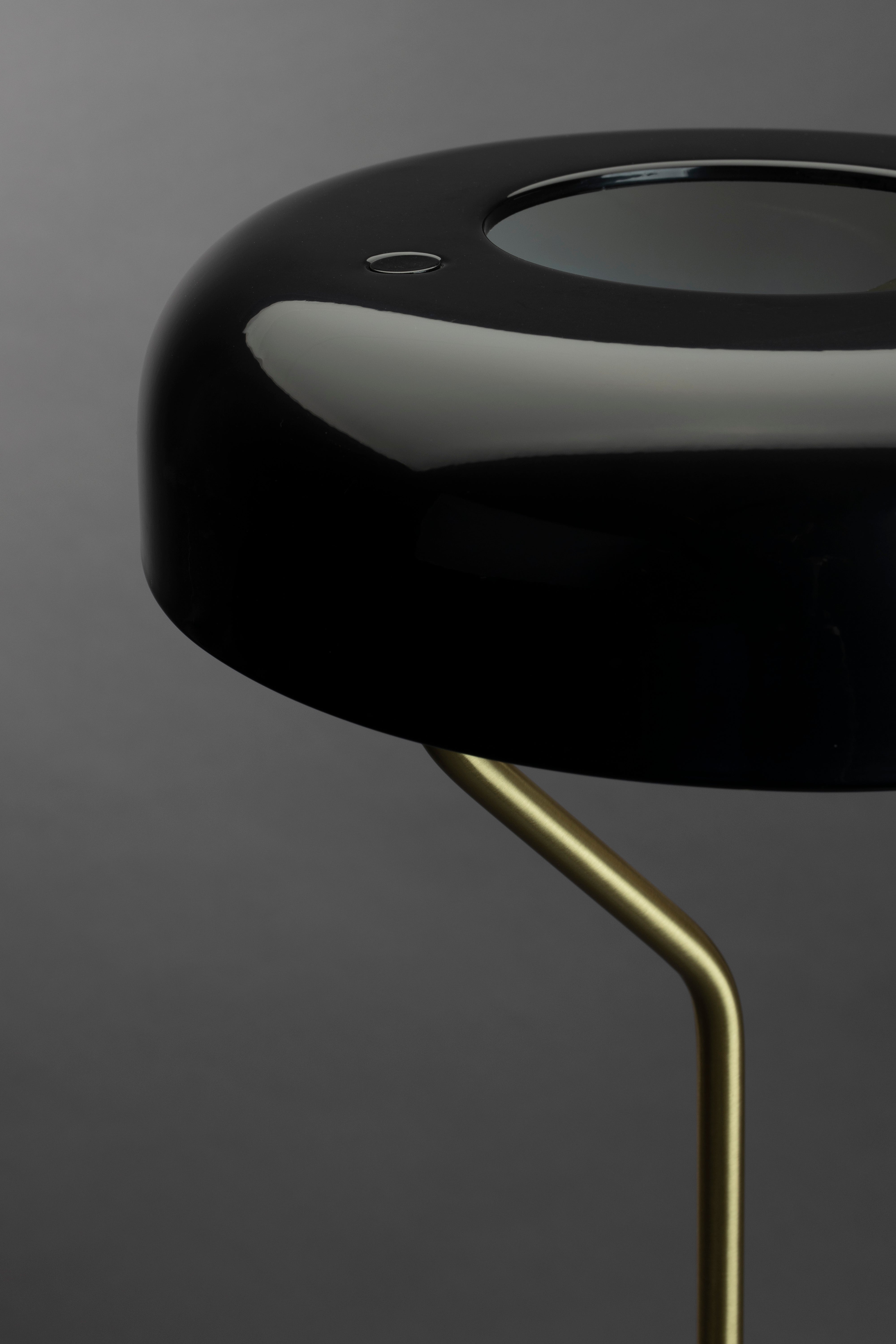 Lampa stołowa ECLIPSE czarny – metal