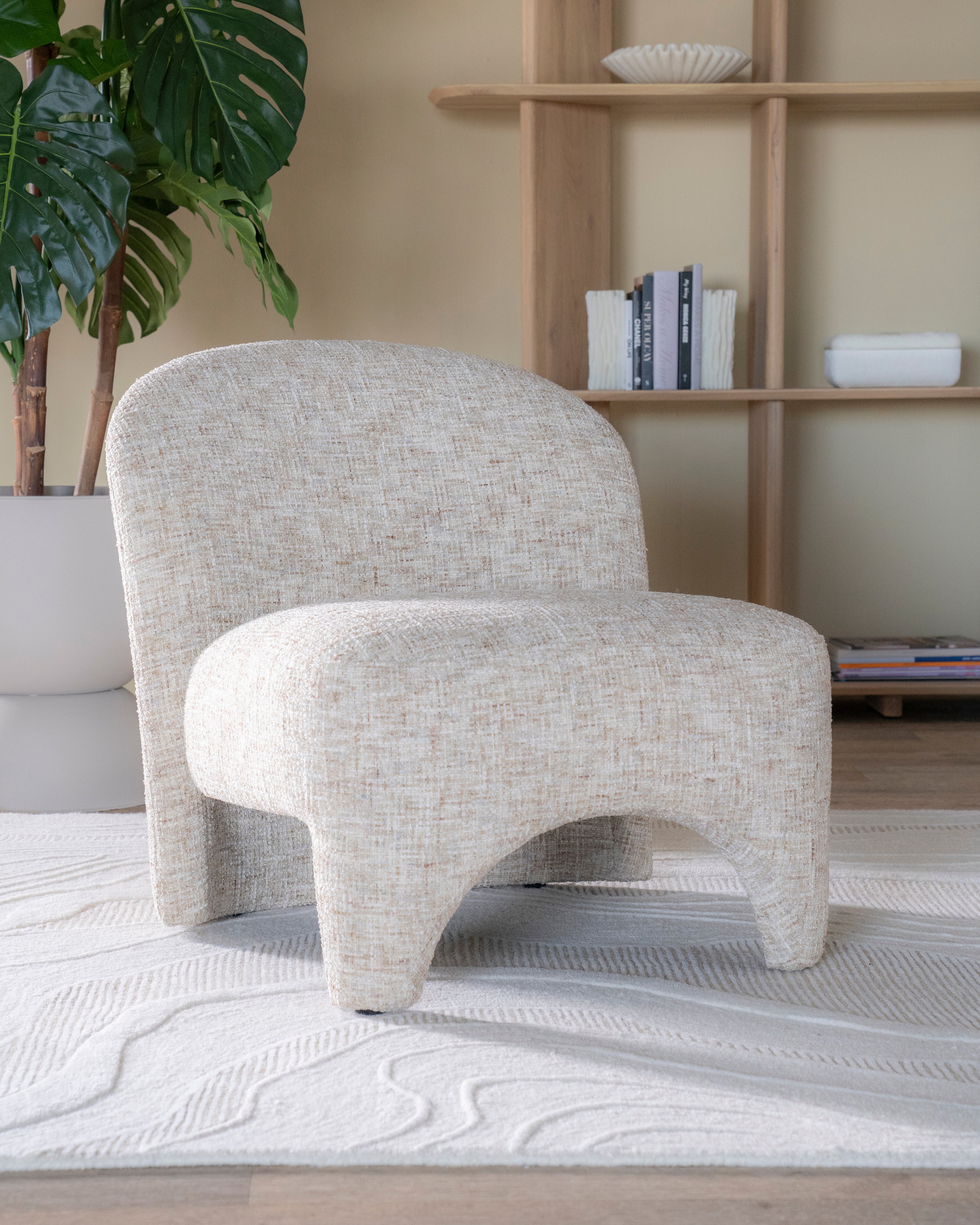 OWEN beige armchair