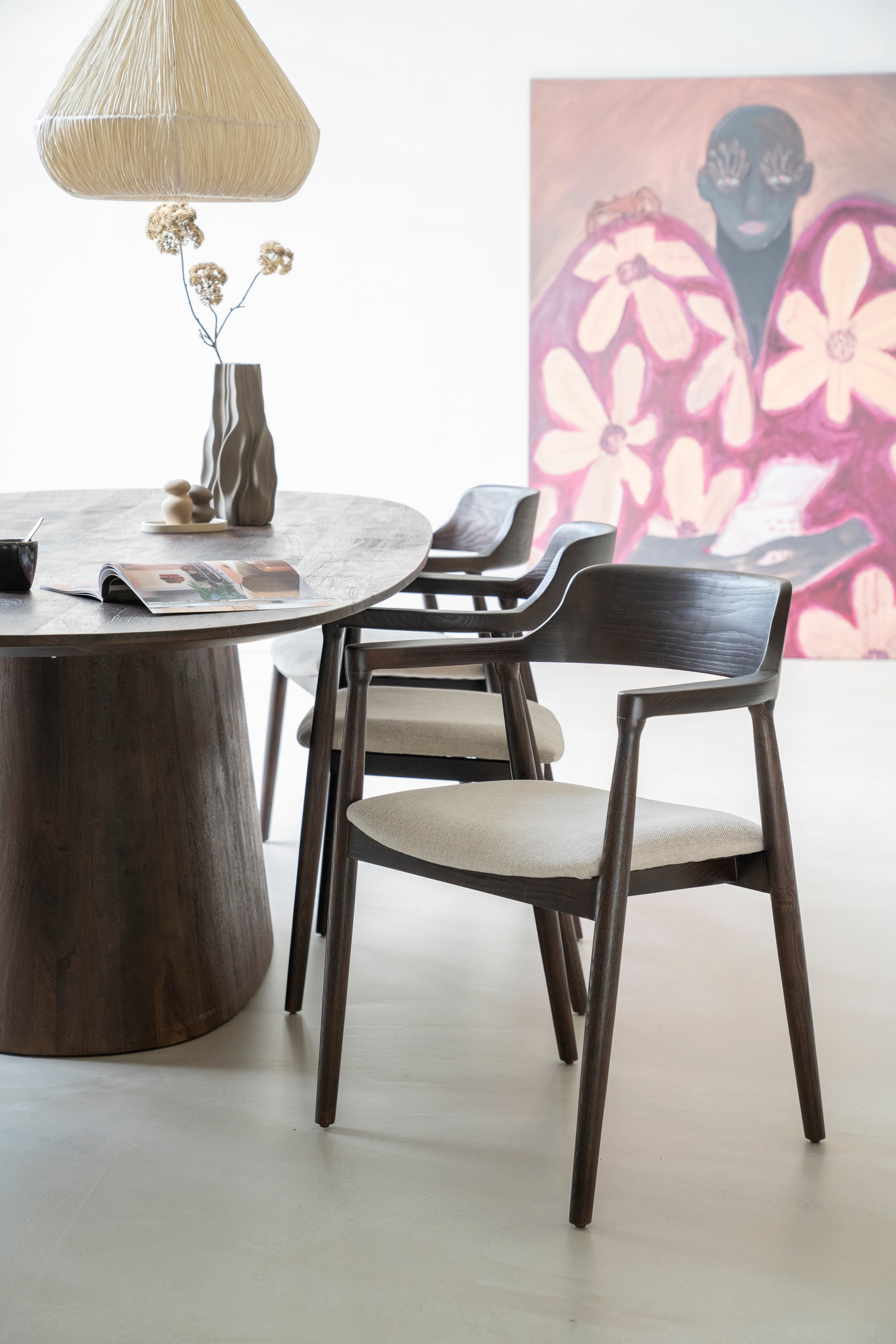 Stuhl YORICK dunkles Eschenholz