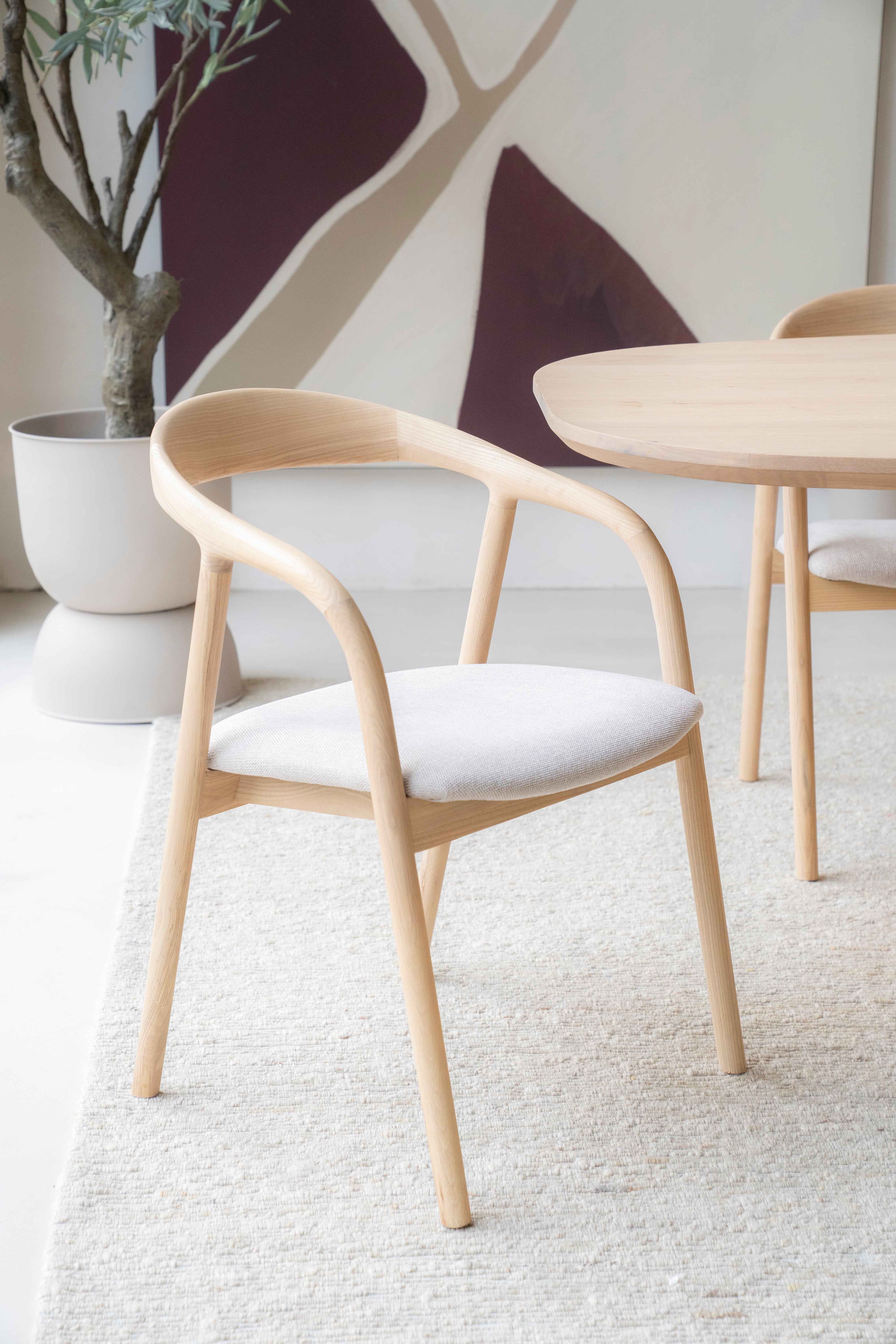 Stuhl RAYVEN helles Eschenholz