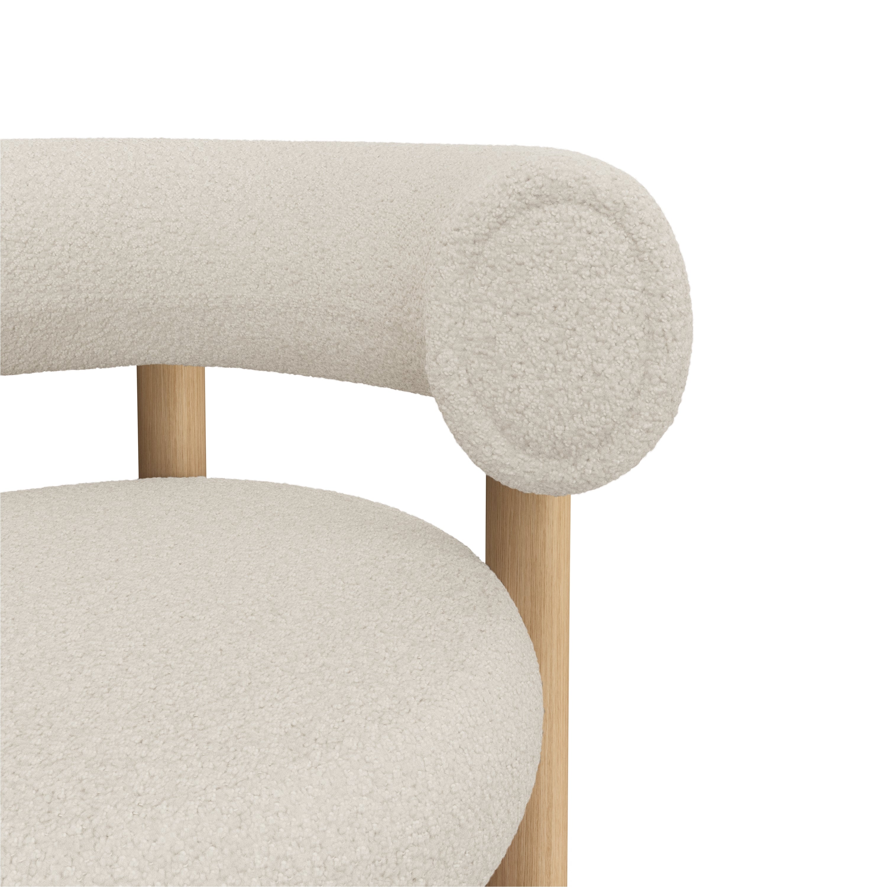 Fat chair wooden base