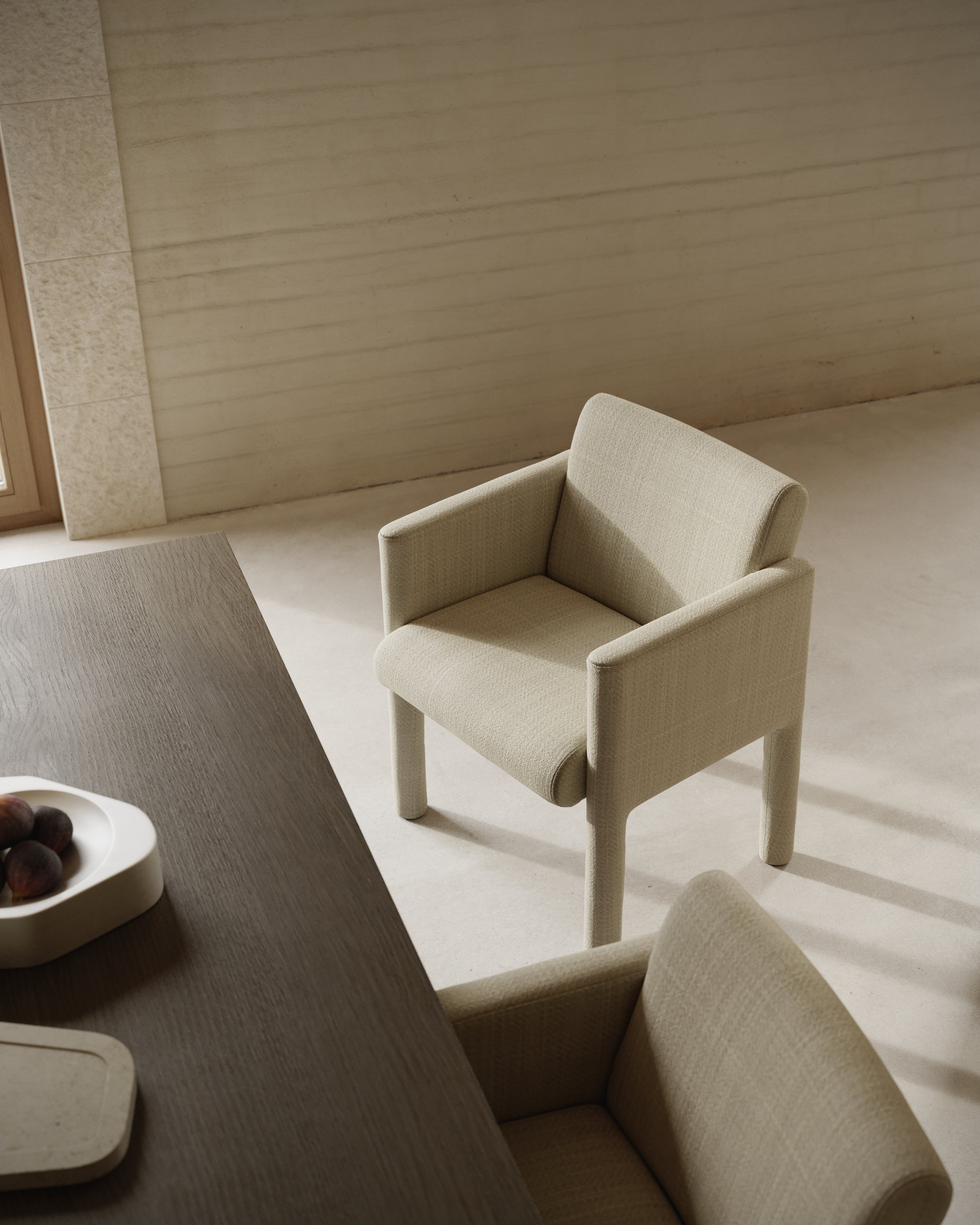 Polsterstuhl ION mit Armlehnen