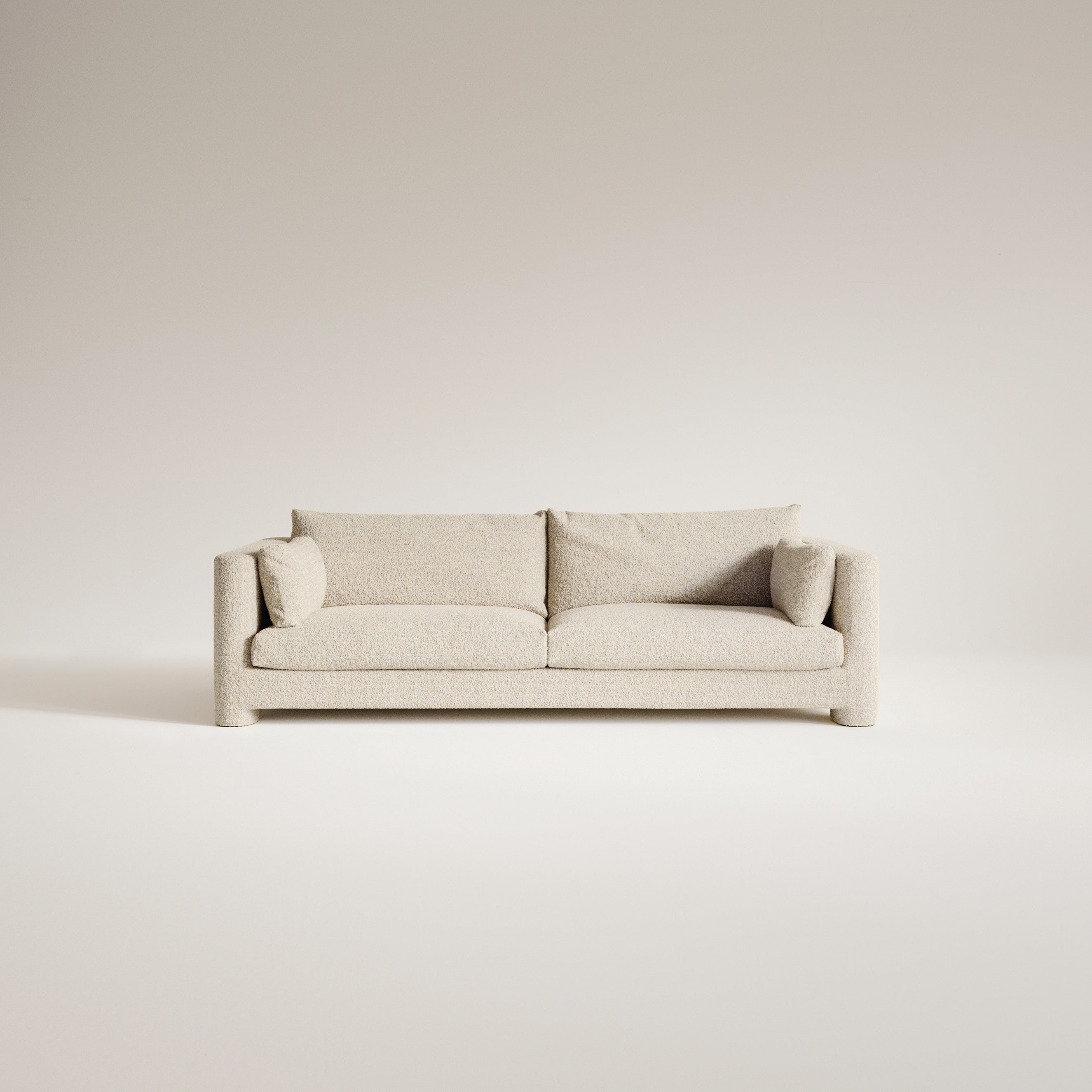 ION upholstered 3-seater sofa