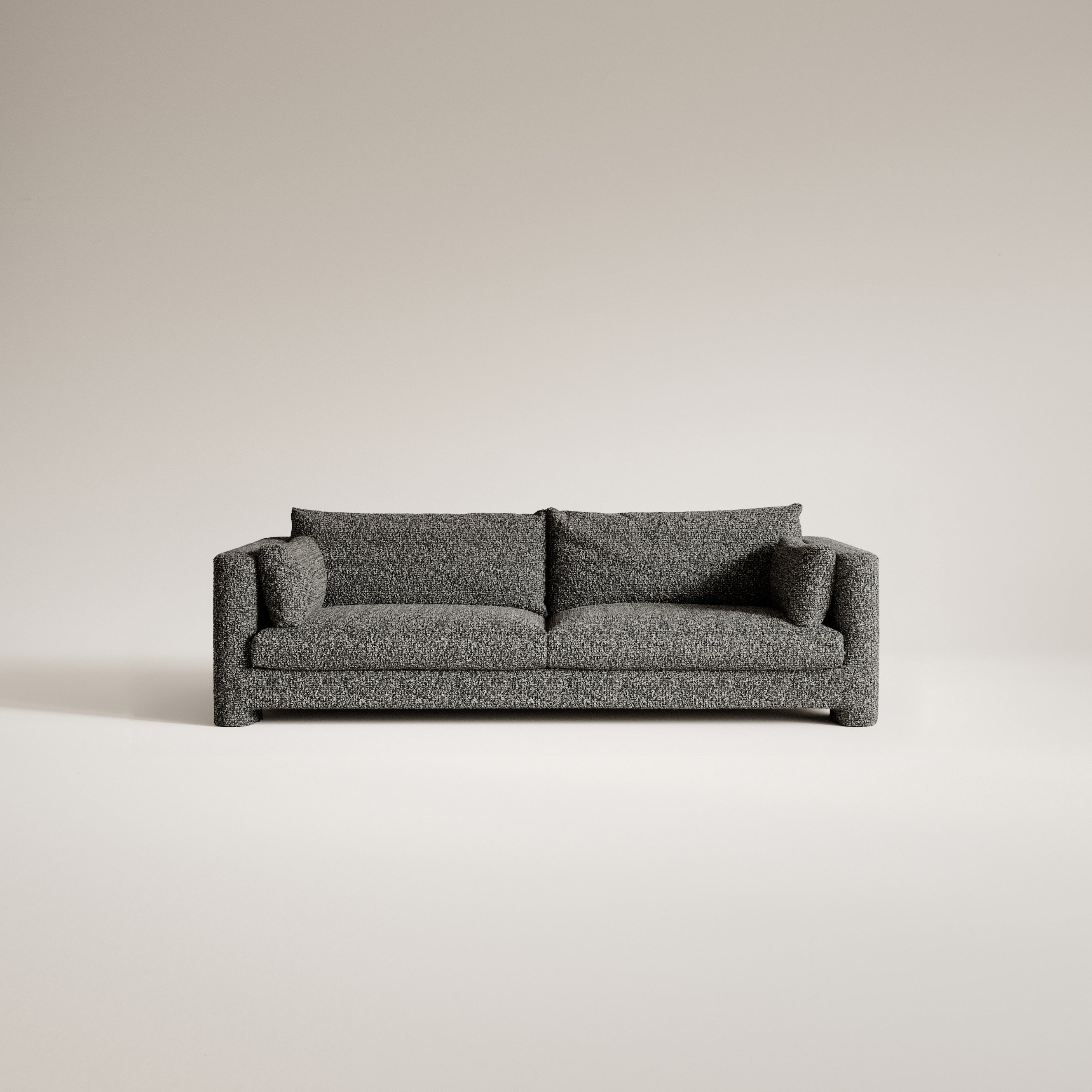 ION upholstered 3-seater sofa