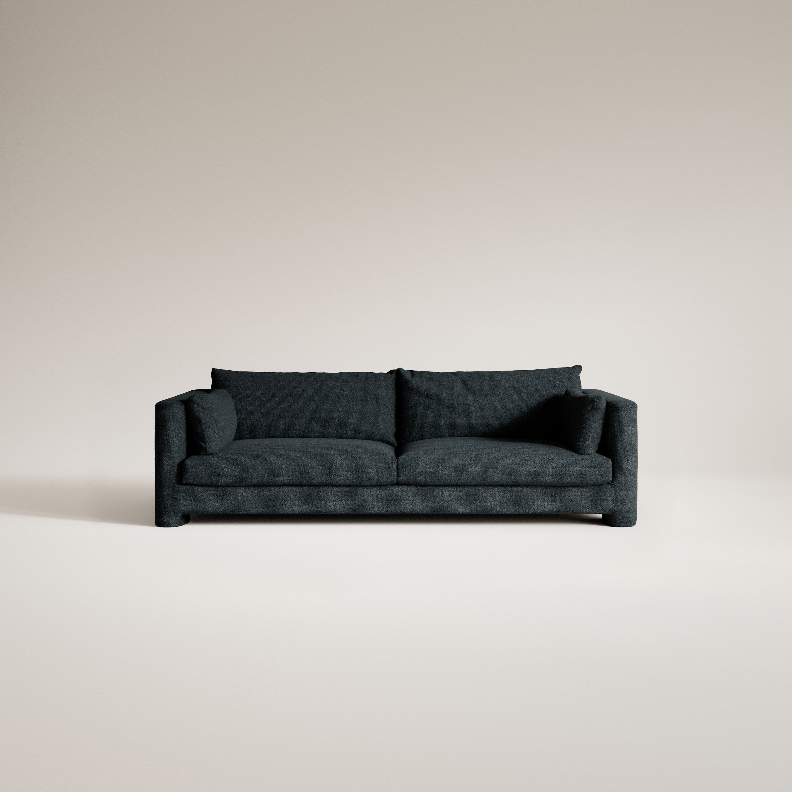 ION upholstered 3-seater sofa