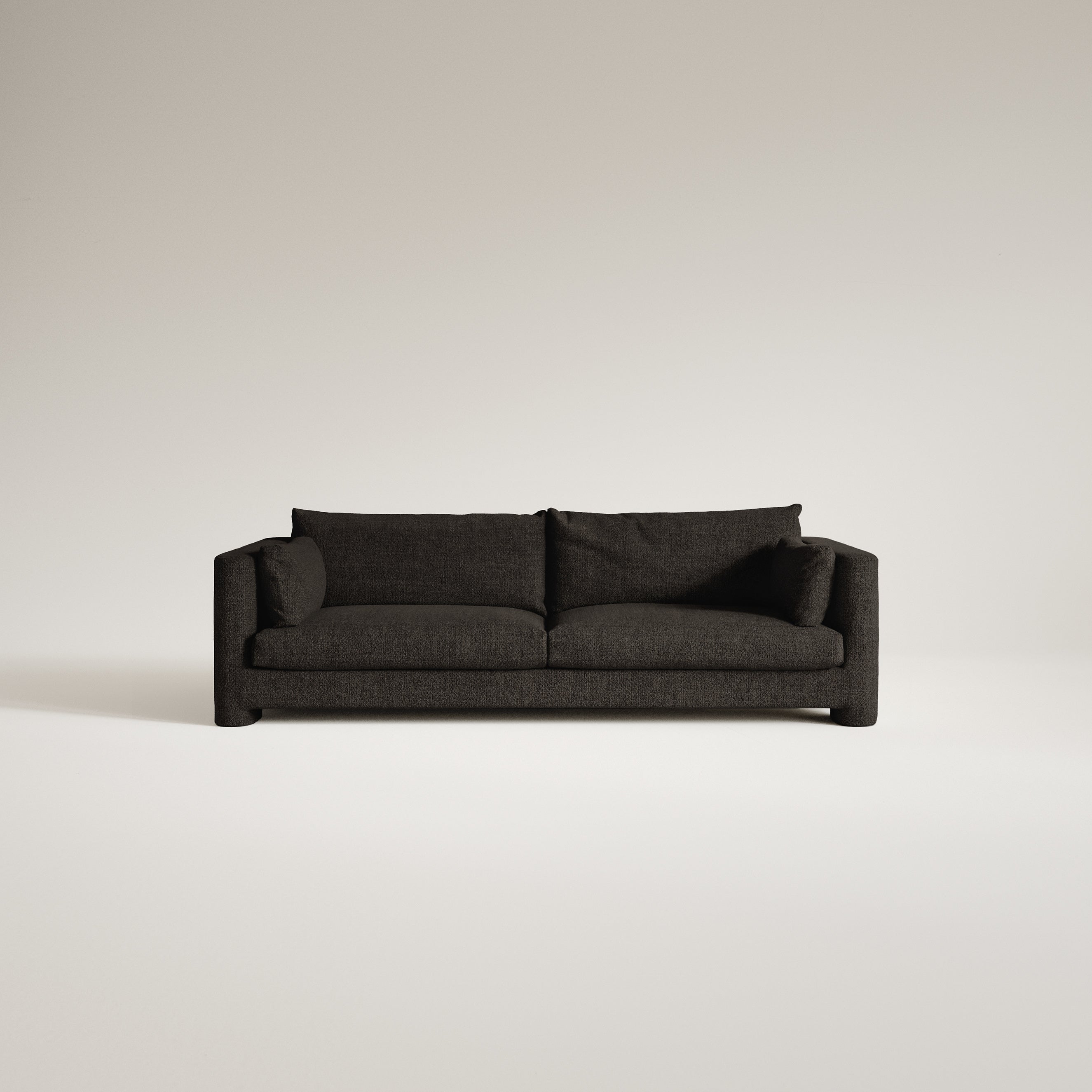 ION upholstered 3-seater sofa