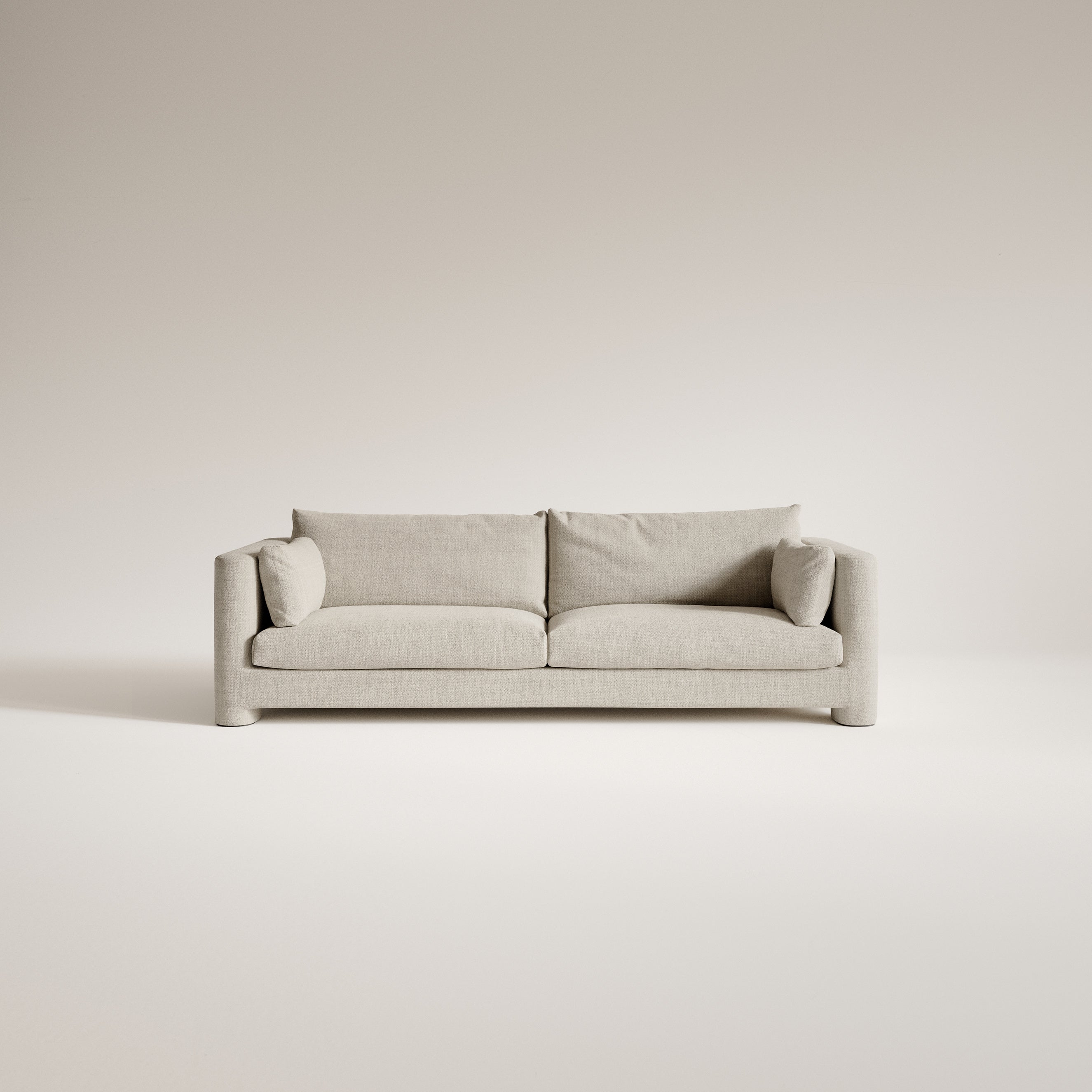 ION upholstered 3-seater sofa