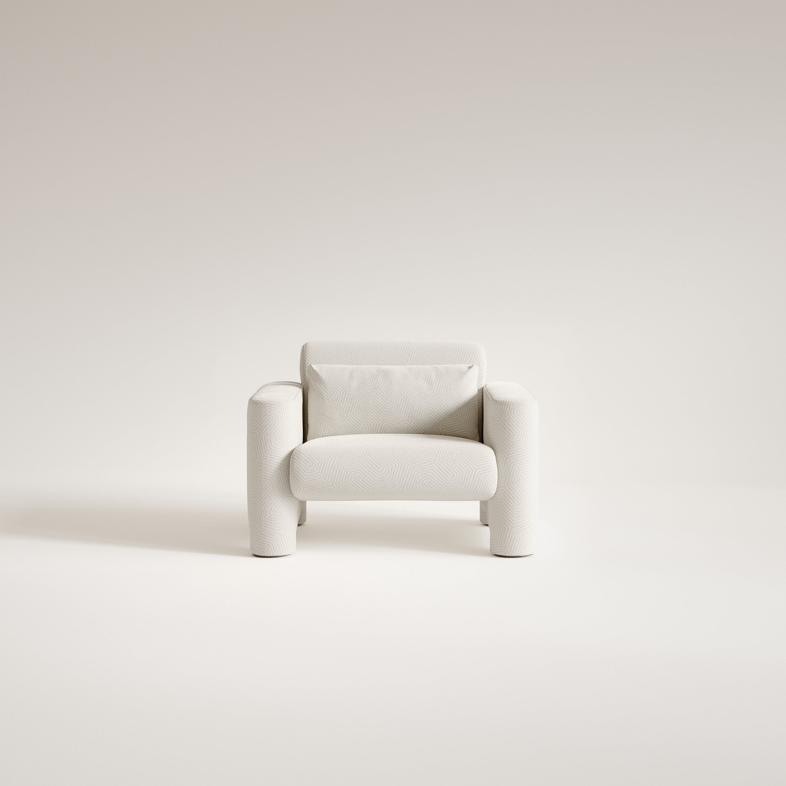 Upholstered ION Armchair