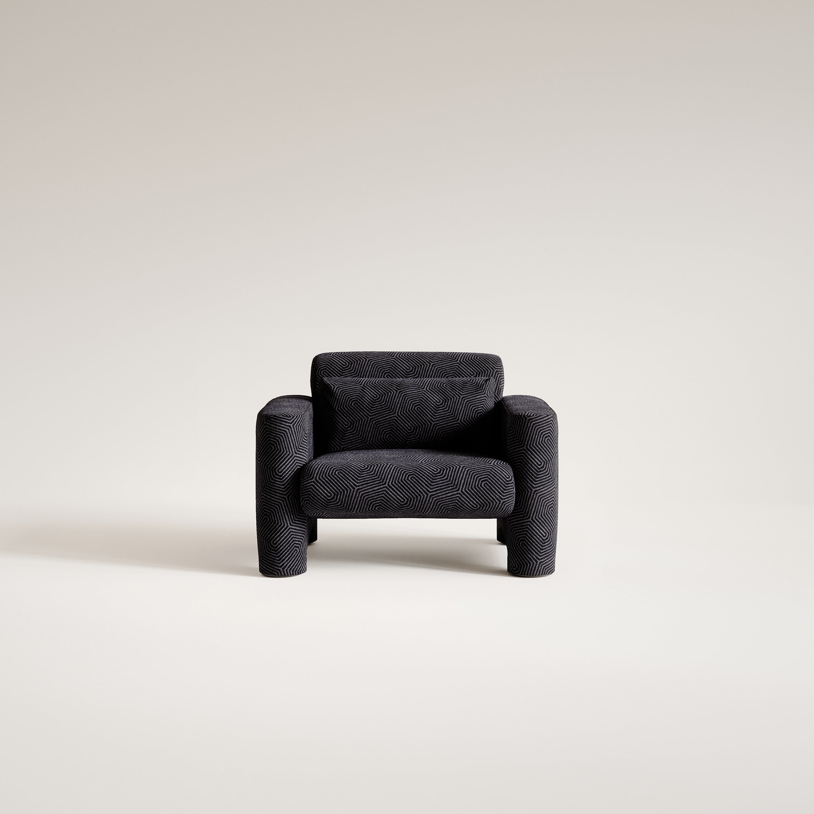 Upholstered ION Armchair