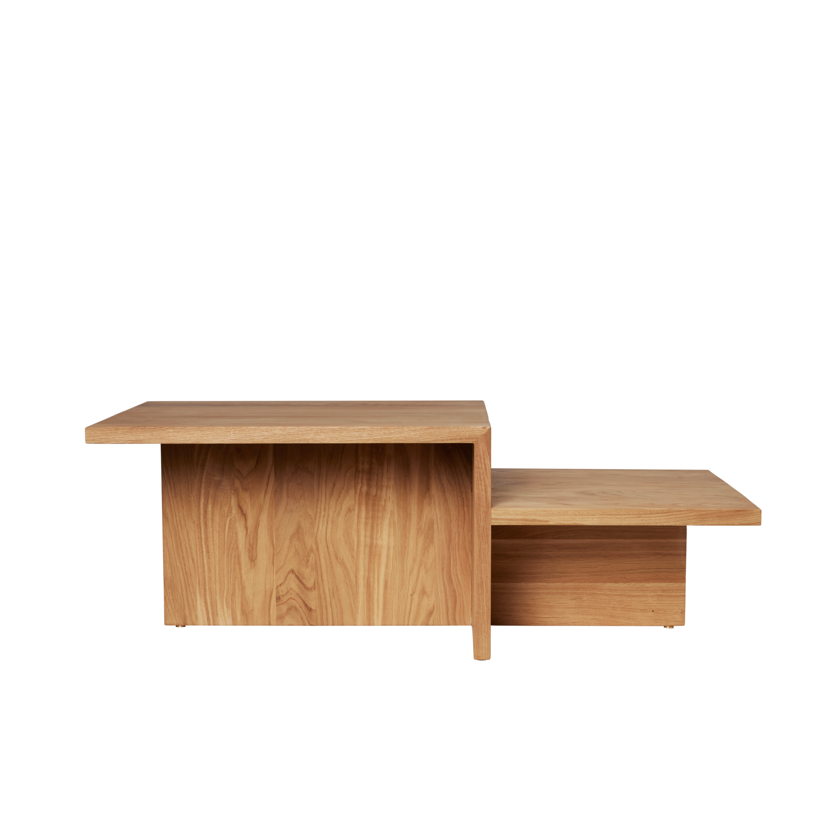 DISTINCT oak wood coffee table