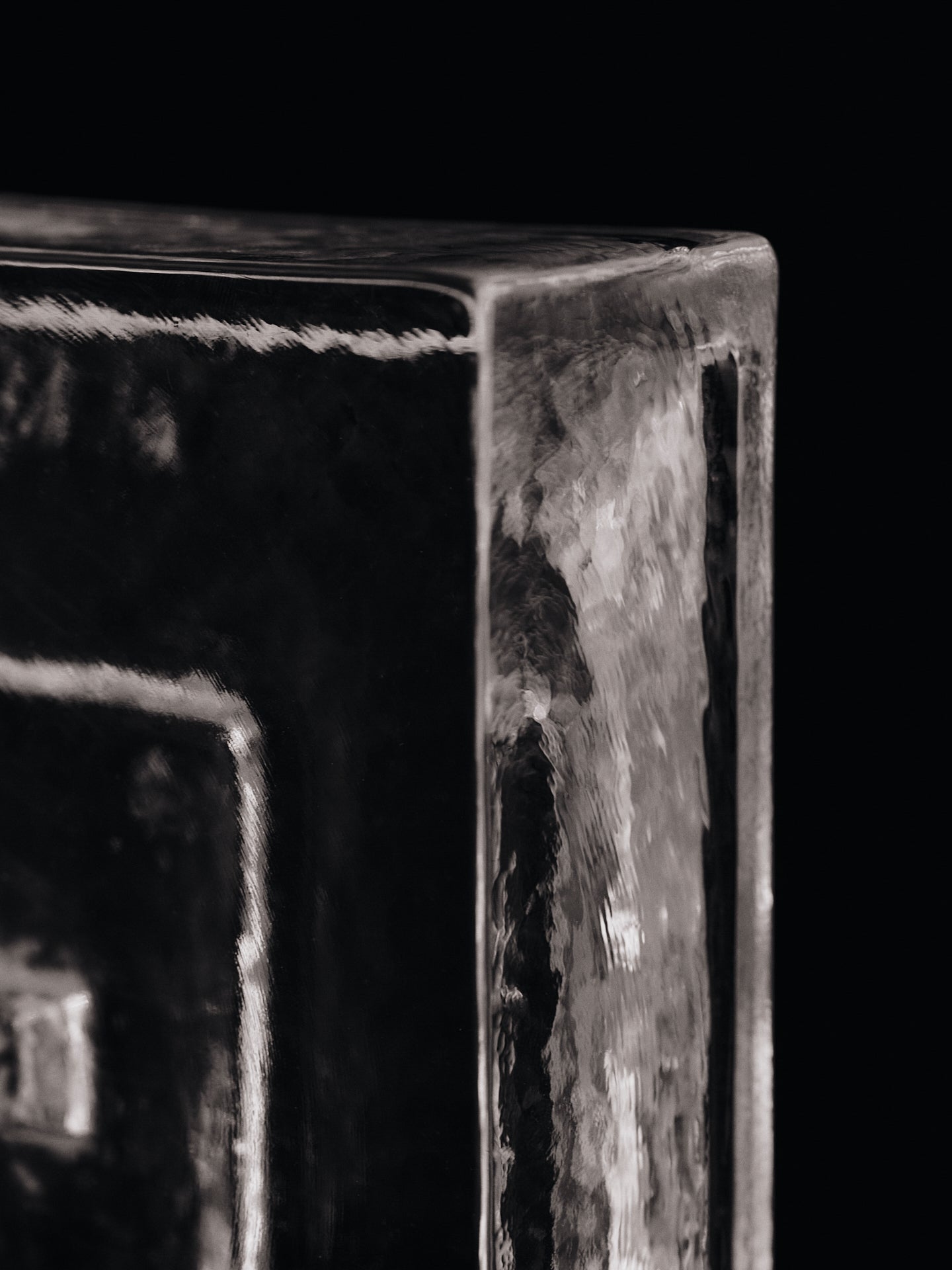 Quadratischer Kerzenhalter GRADIA Glas