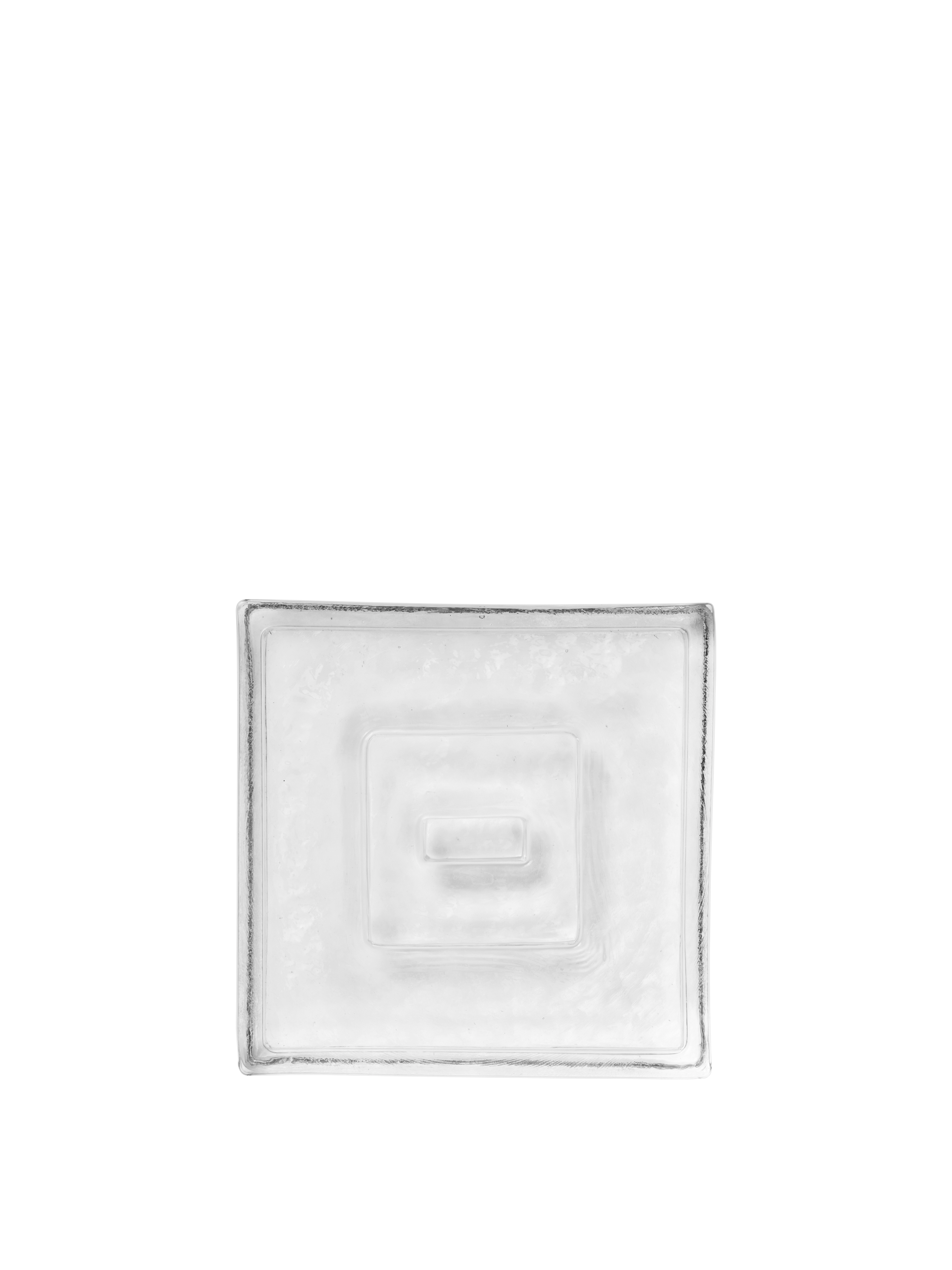 Quadratischer Kerzenhalter GRADIA Glas