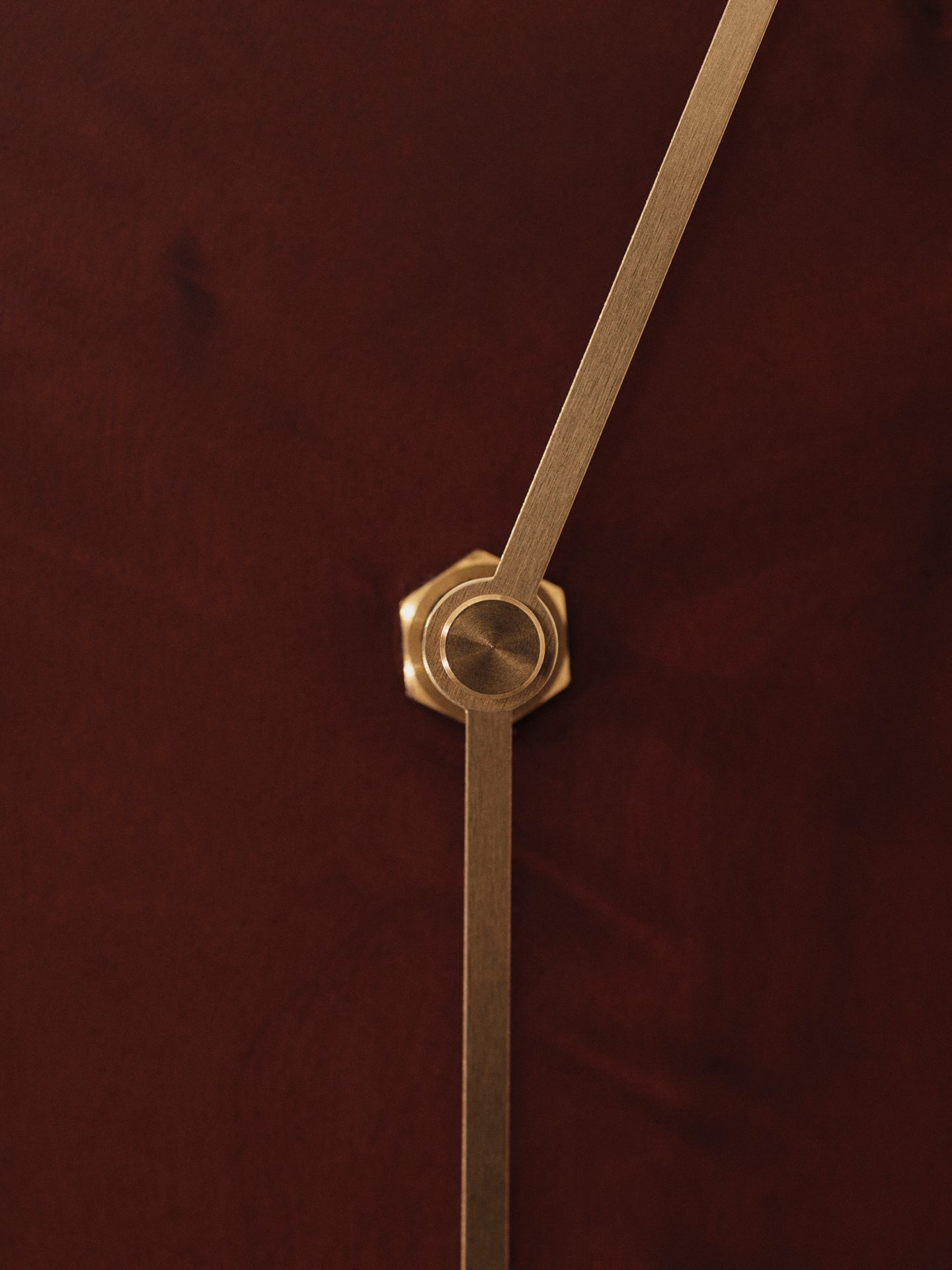 MELT wall clock red