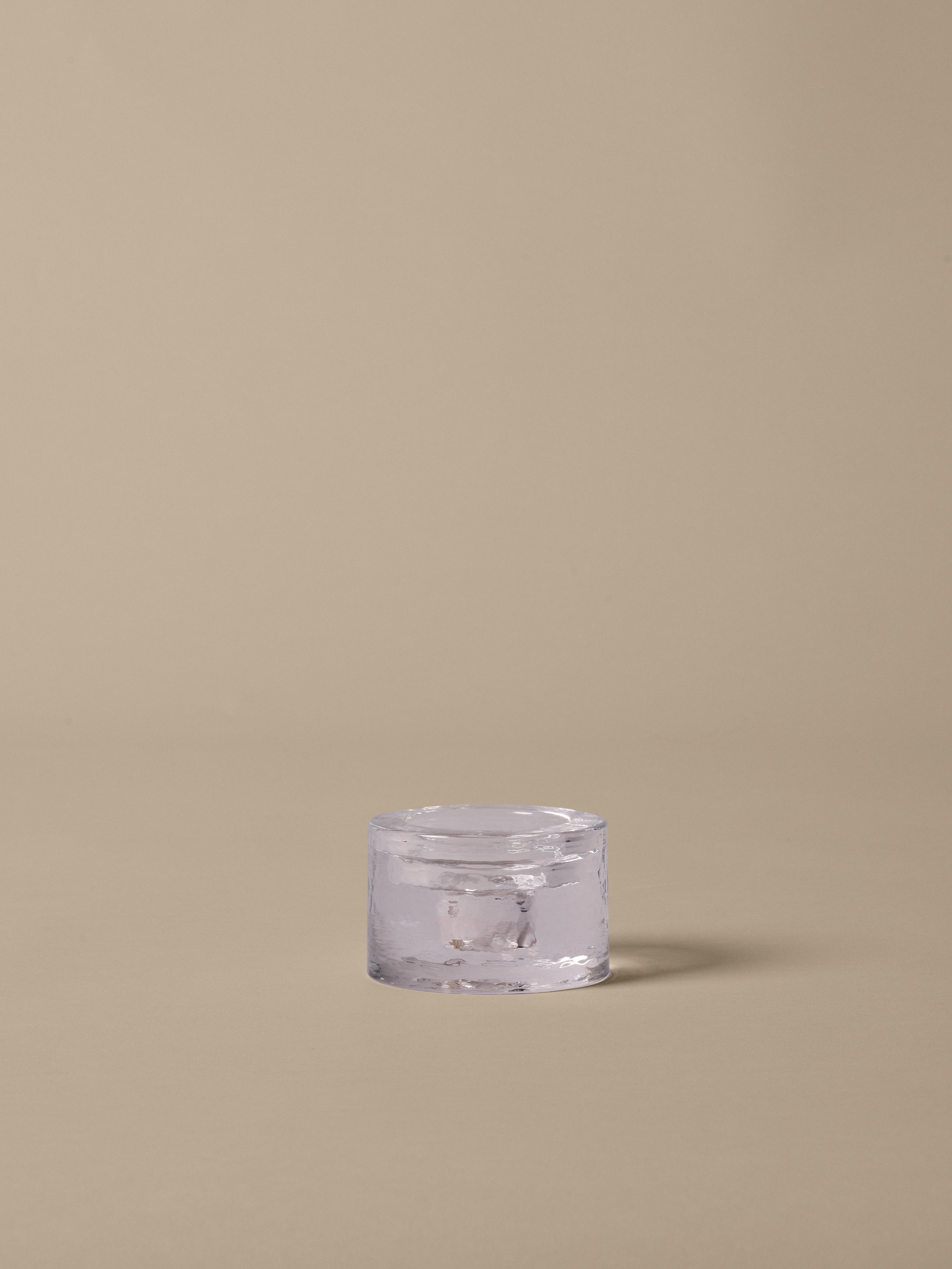 Round Candle Holder GRADIA Glass