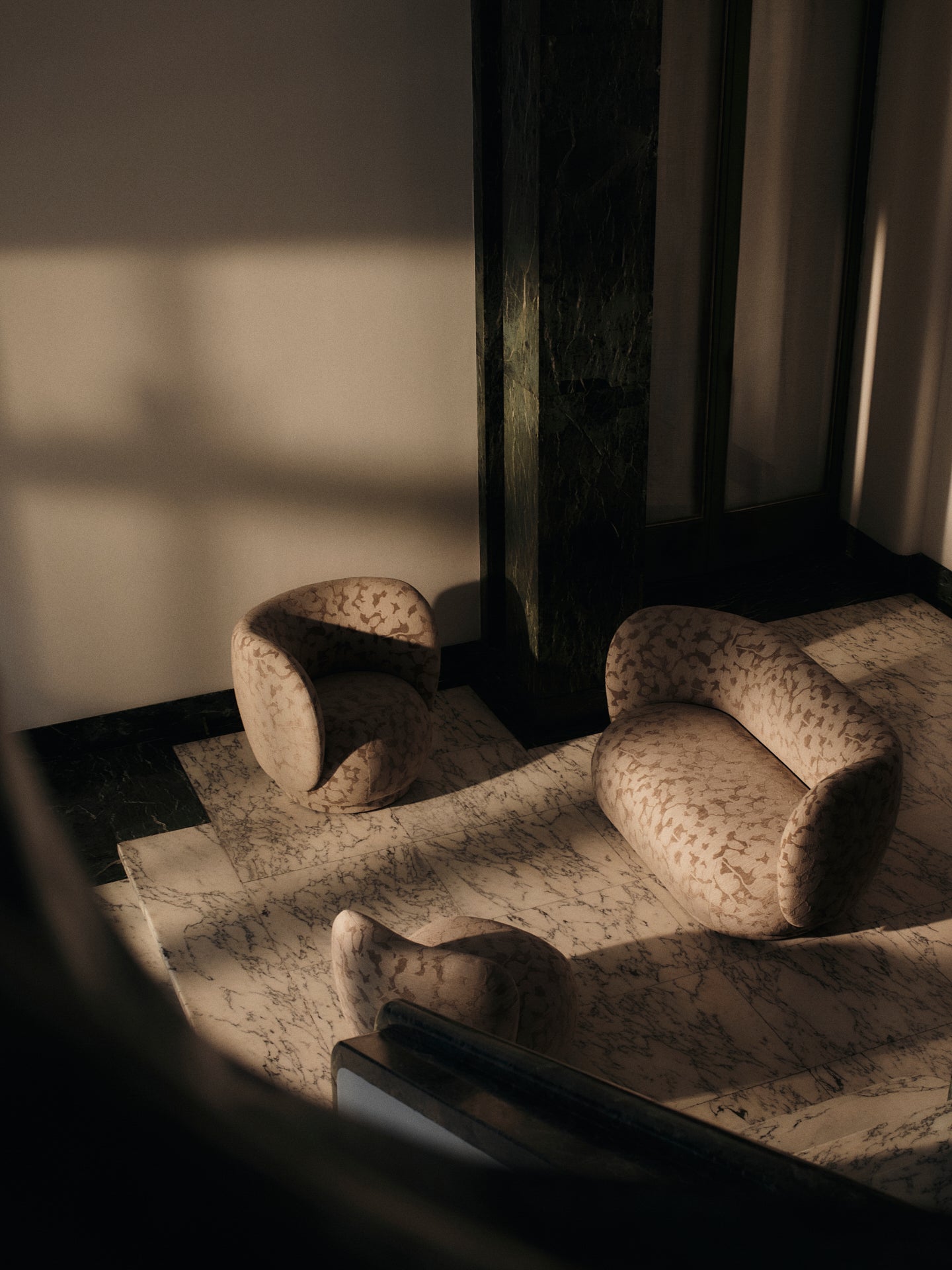 Drehstuhl RICO LOUNGE Cilla taupe