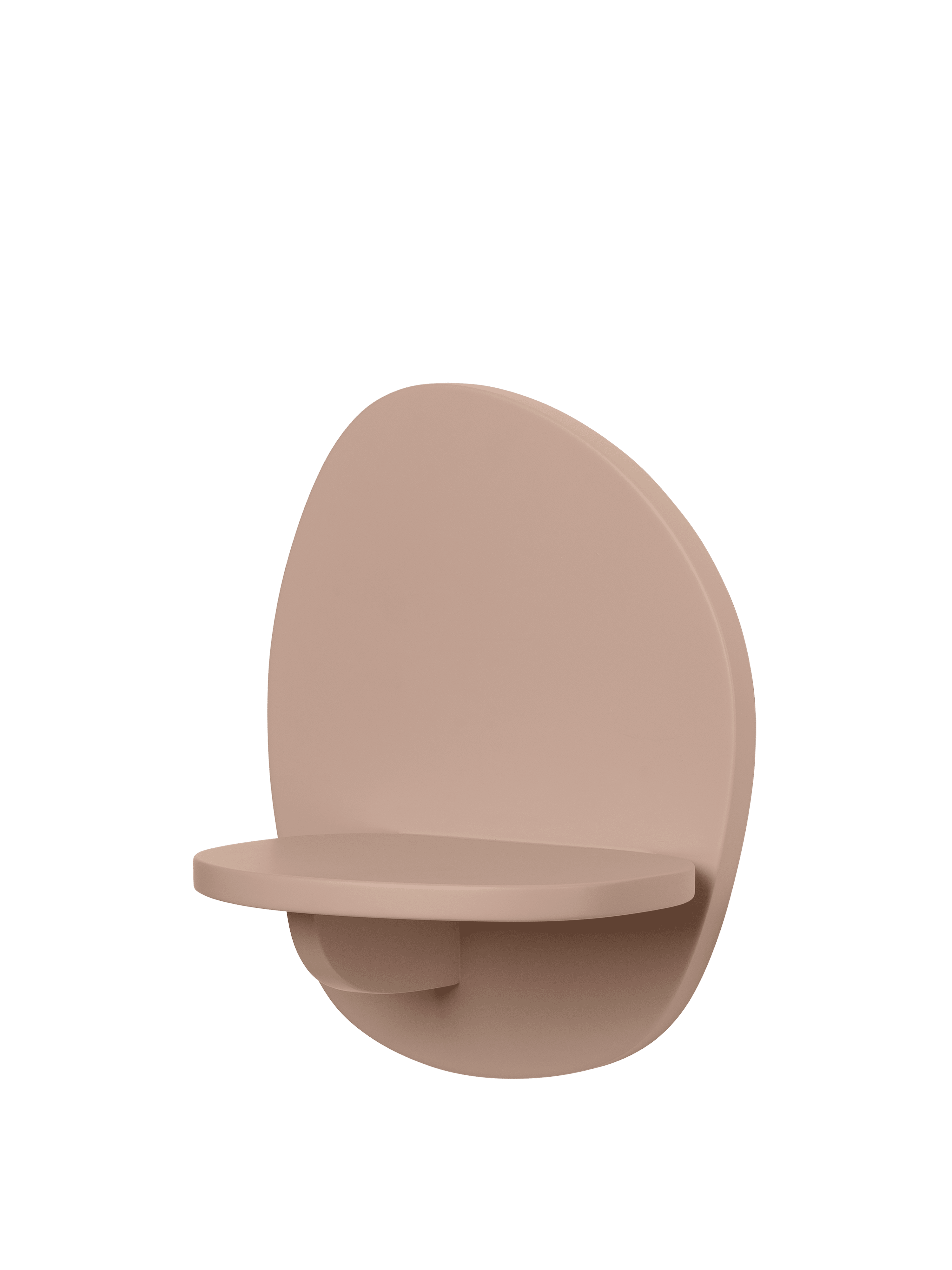 Hanging shelf PILU light pink