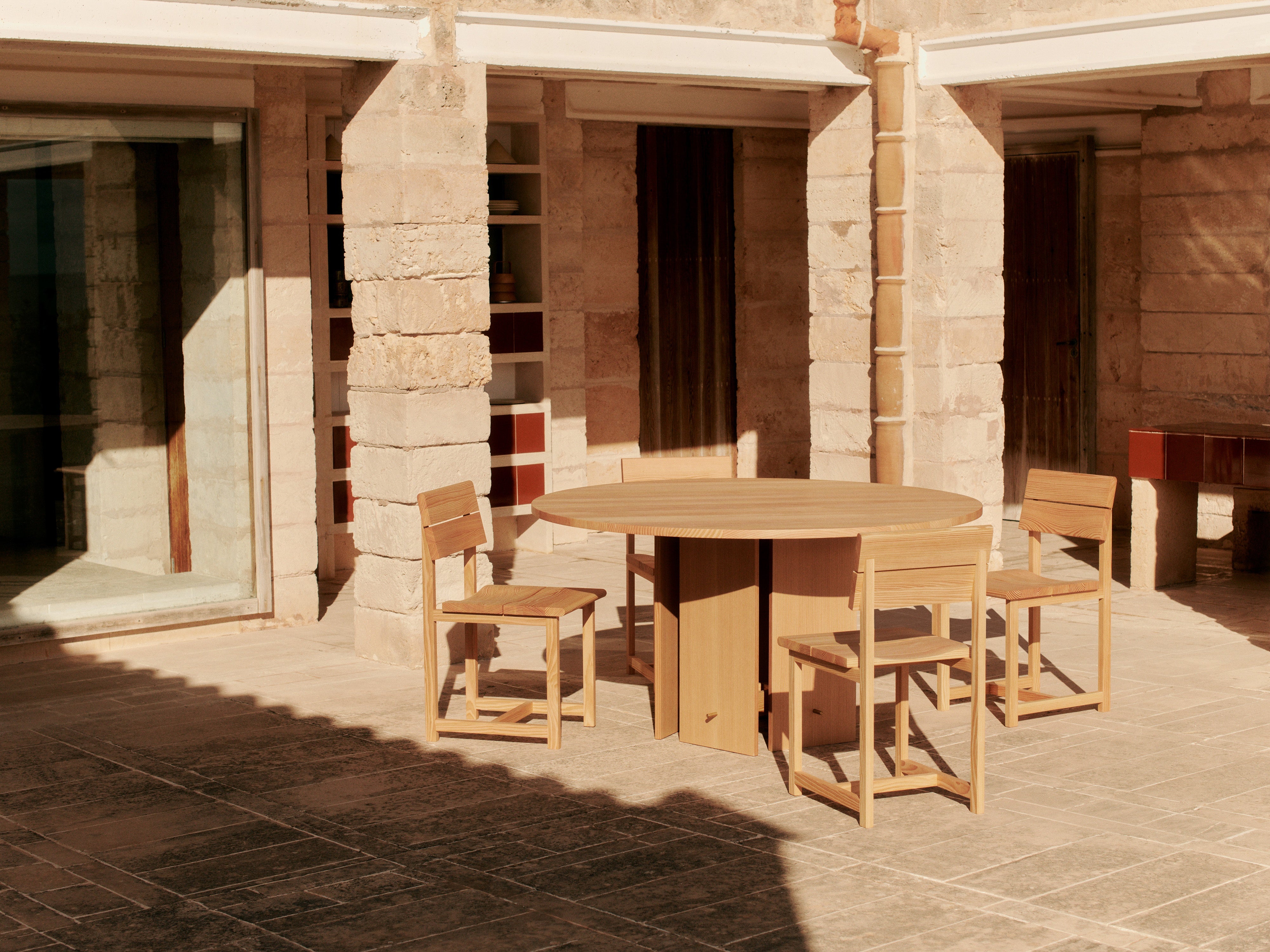 Stuhl VIST lite Holz von Douglasie