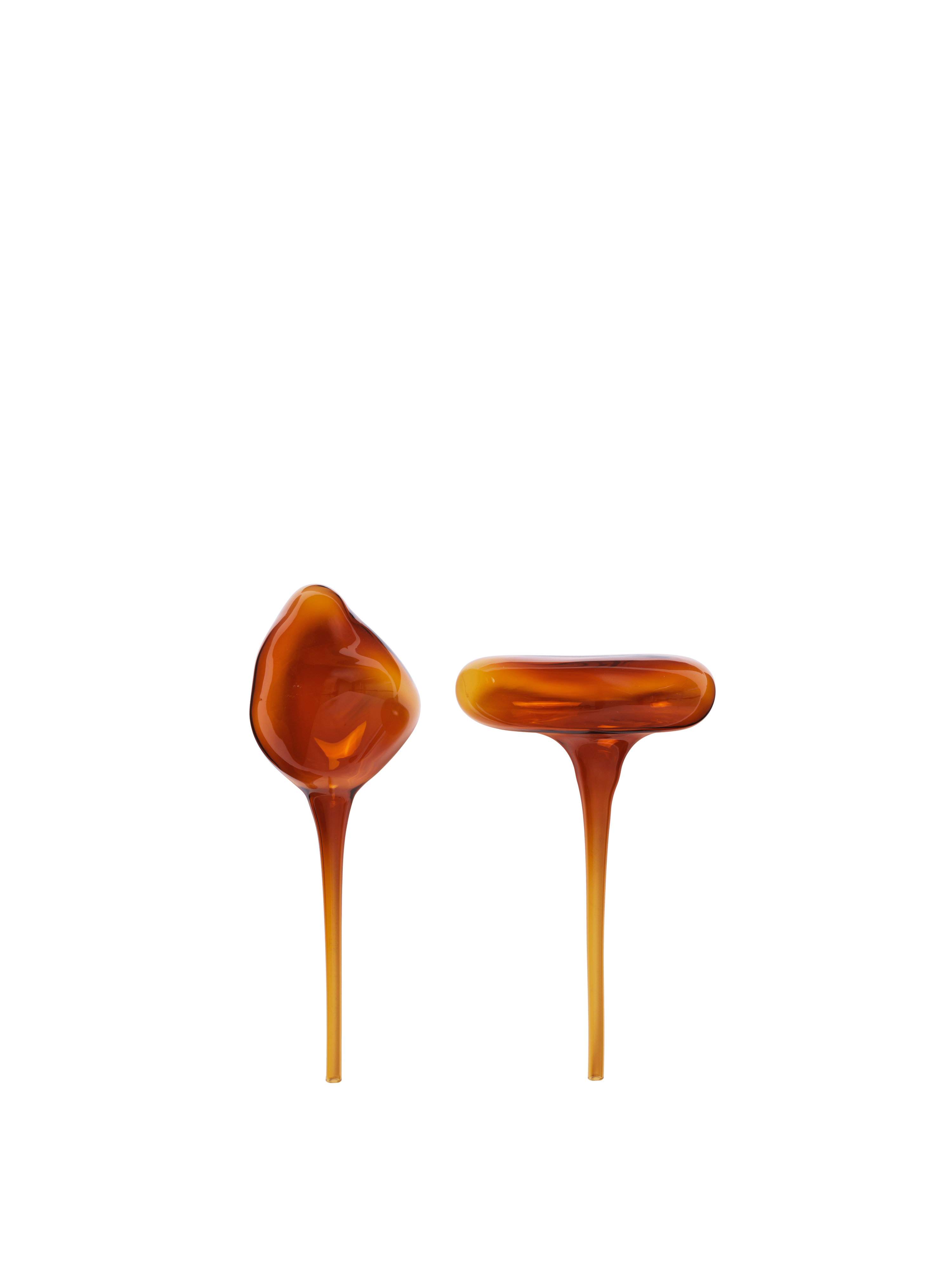 MERCURY Amber Glass Irrigation Ball Set