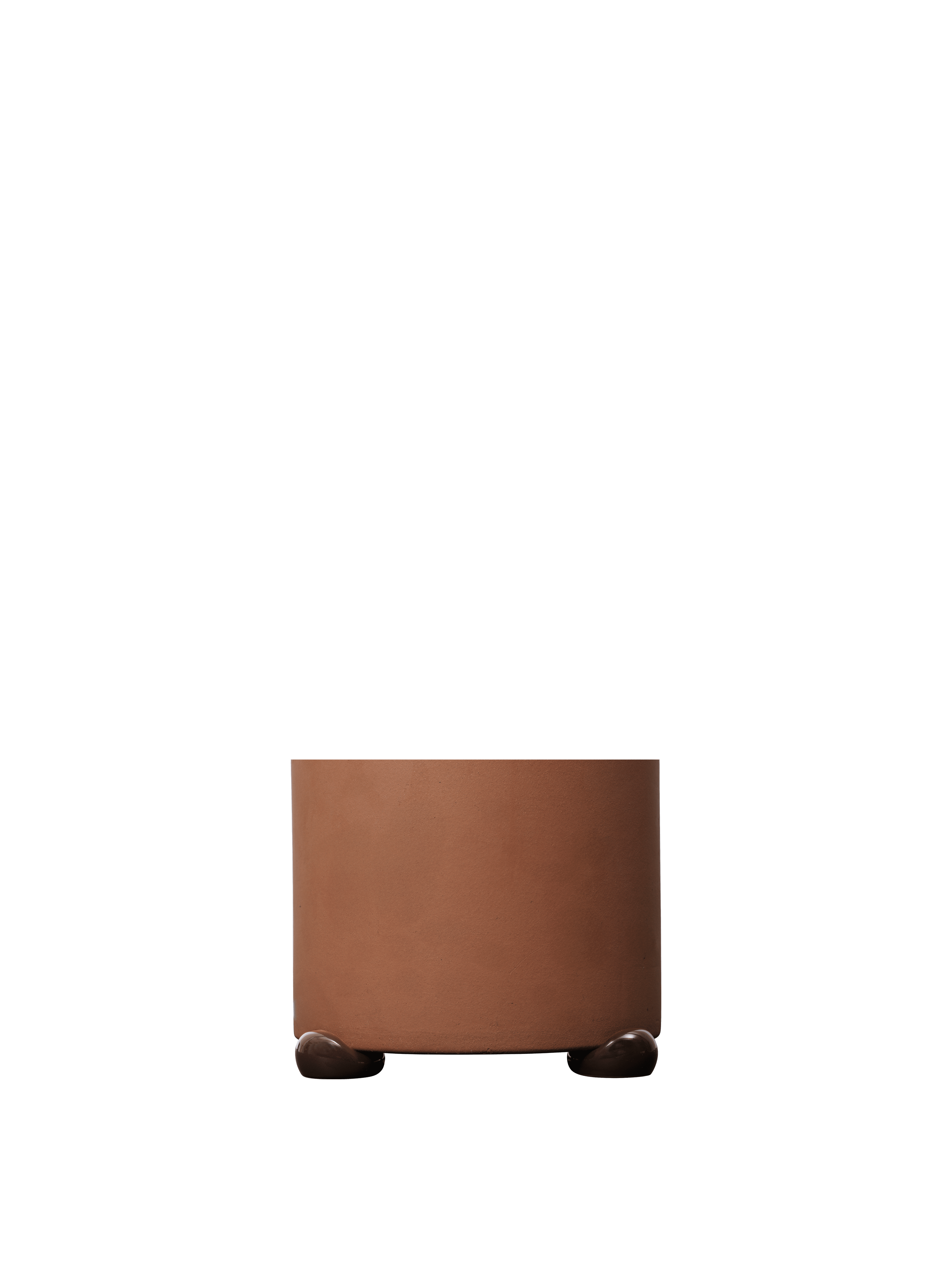 Untersetzer-Set für den NUBE Blumentopf braun