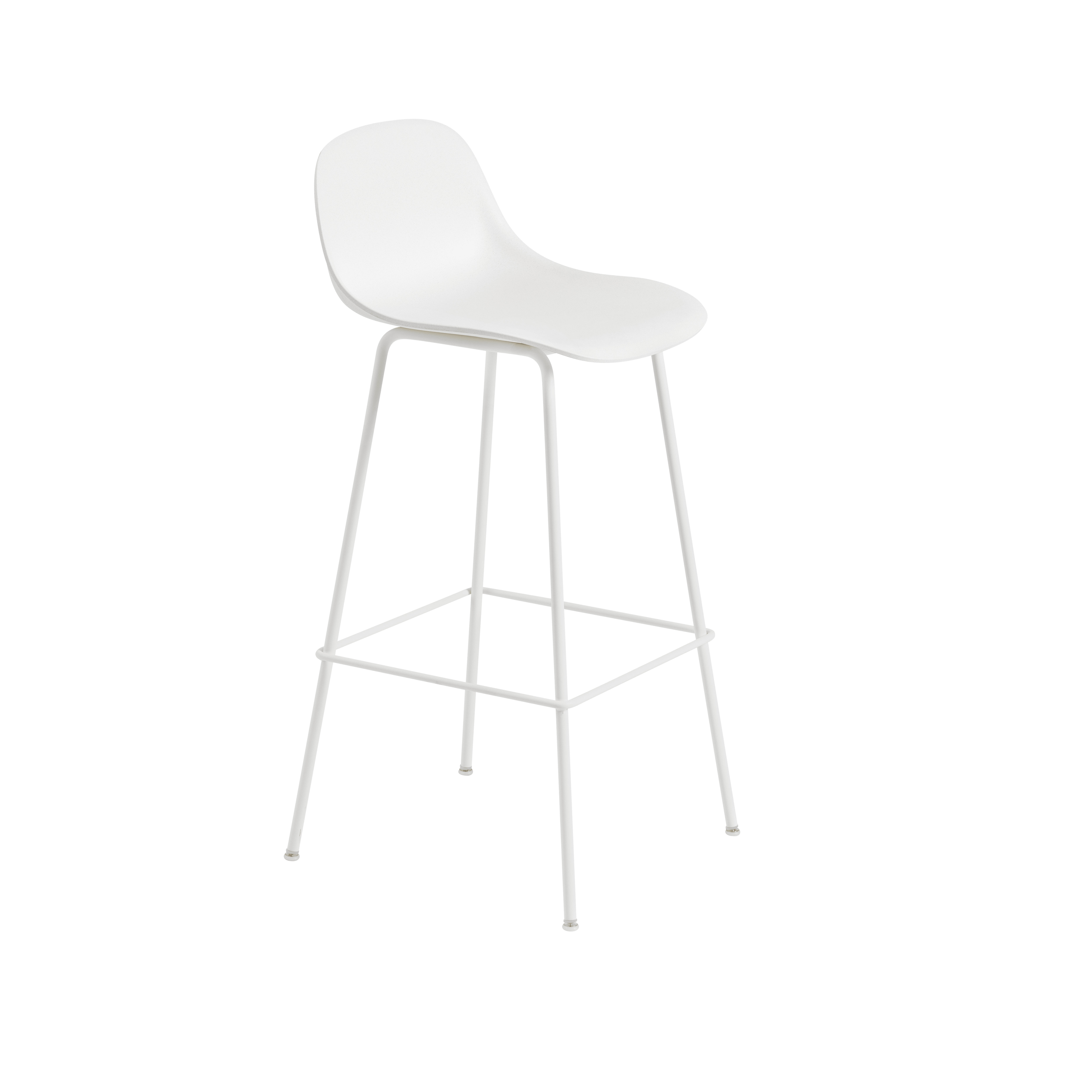 Personalisierbarer Barhocker FIBER mit Stahlbasis