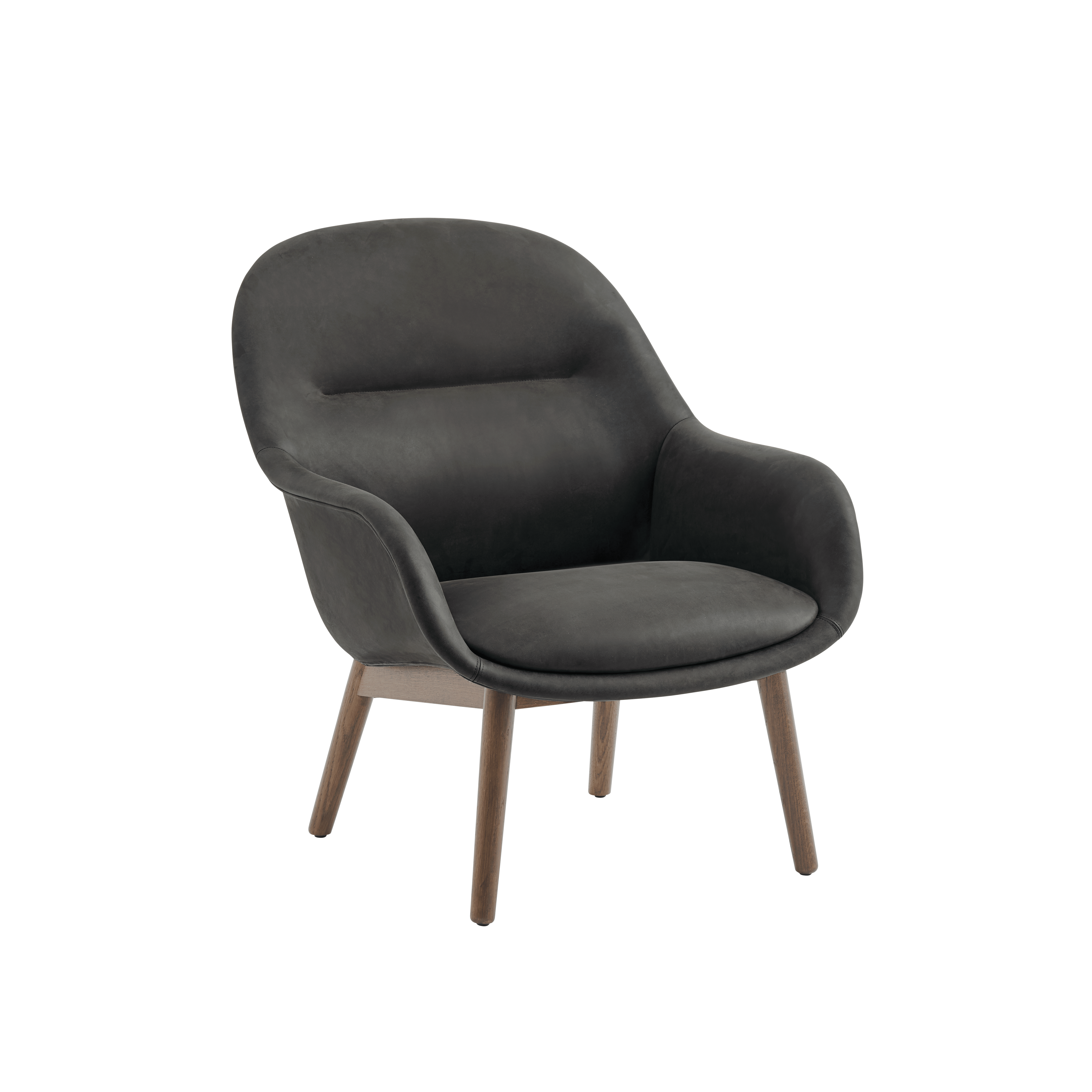 Personalisierter FIBER Sessel mit Holzgestell