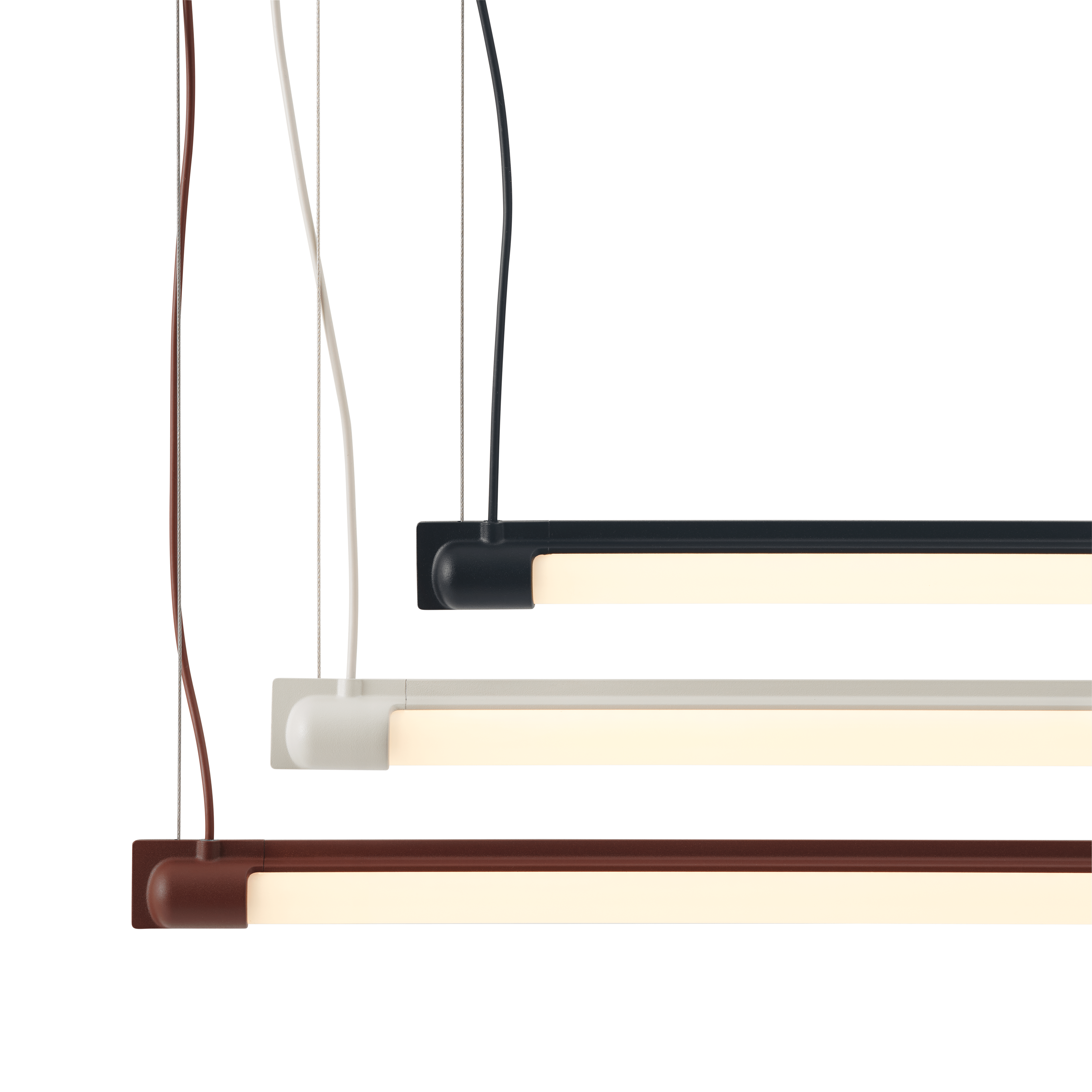 Lampa wisząca FINE bordowy