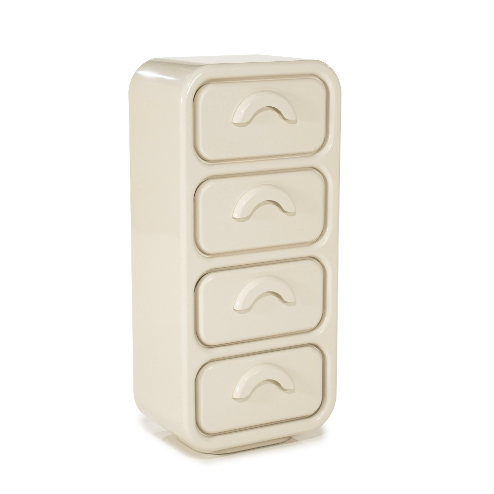 GUBBY Beige Chest of Drawers