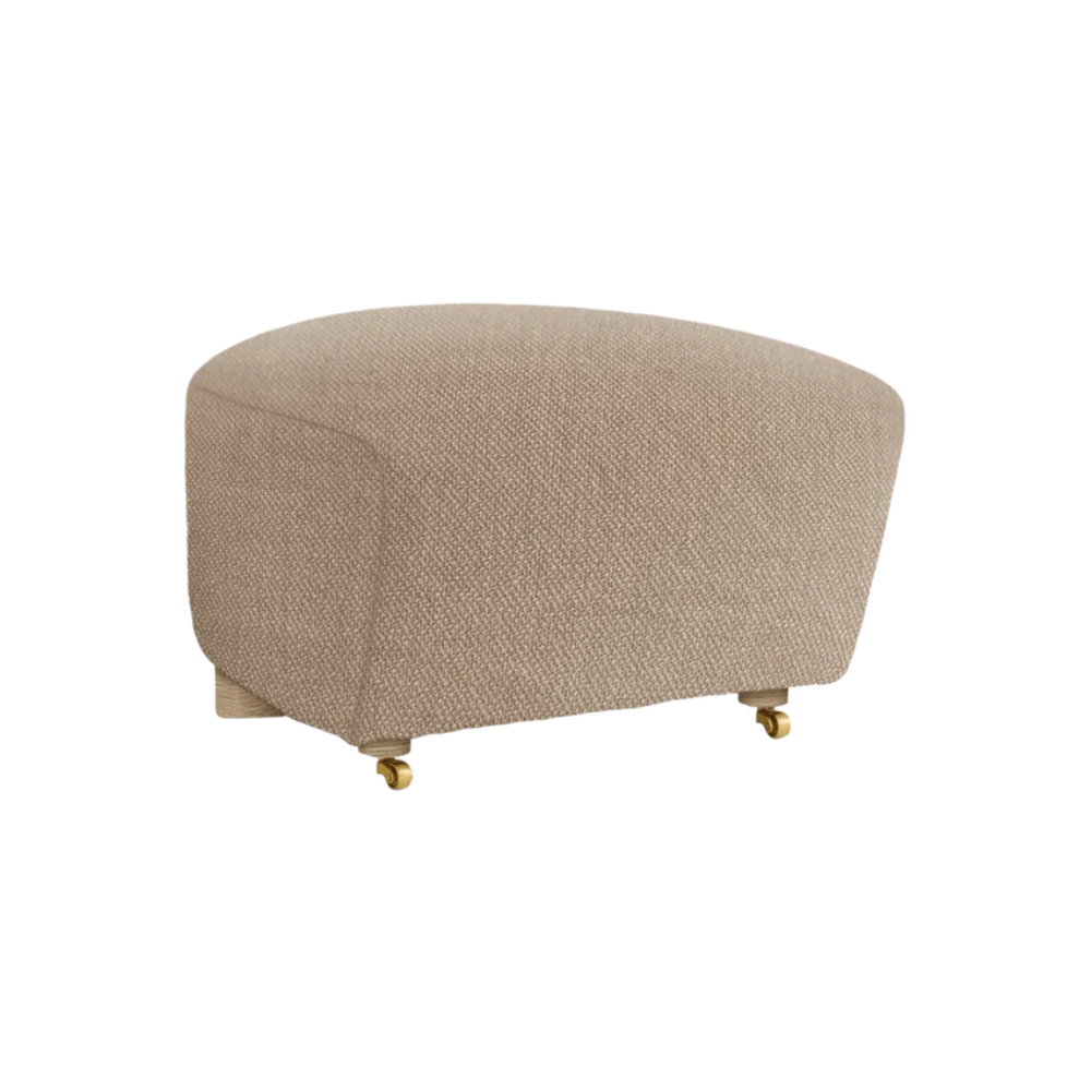 Ottomane DER MÜDE MANN beige